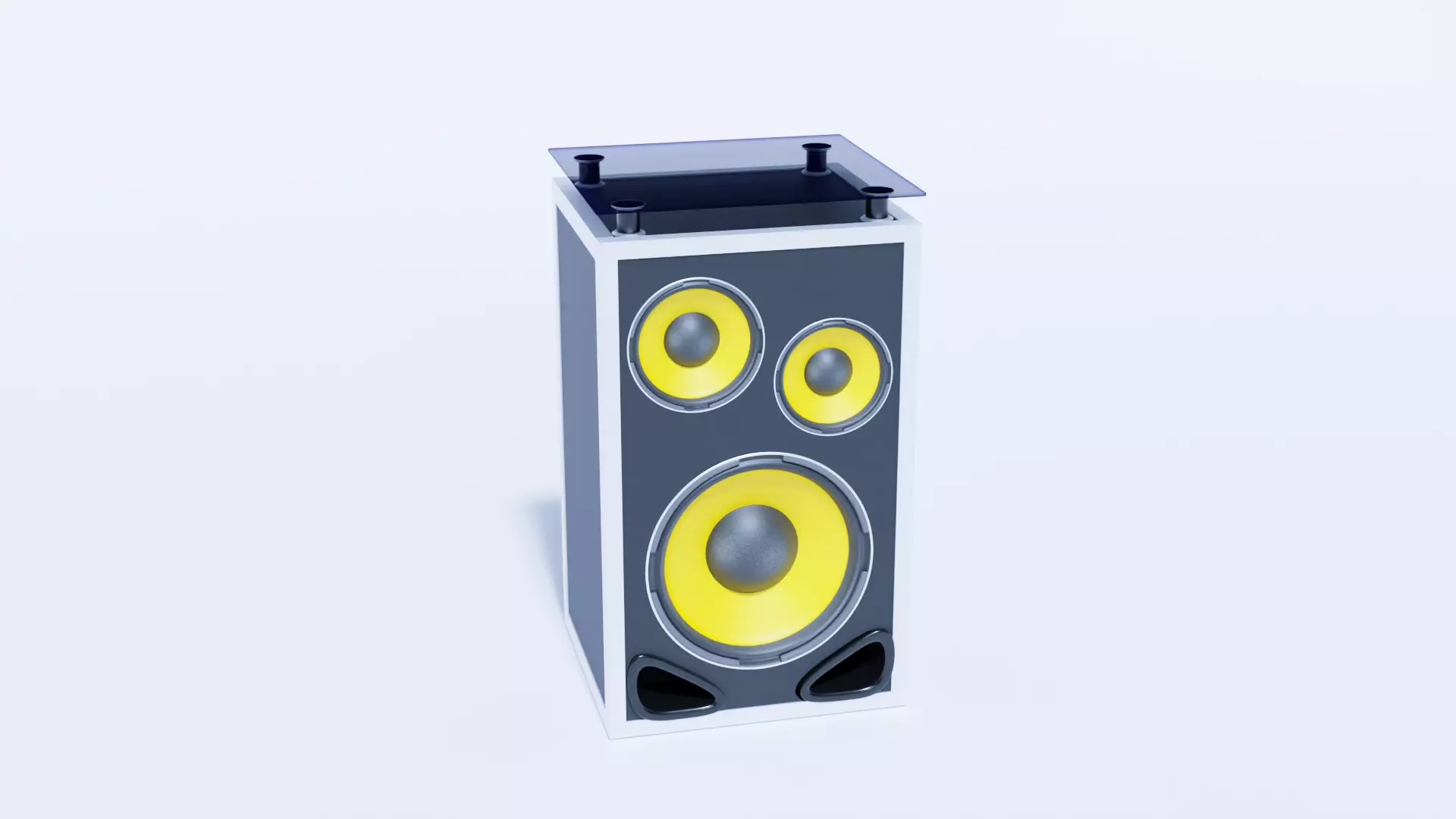 Speaker 3D model 3D model