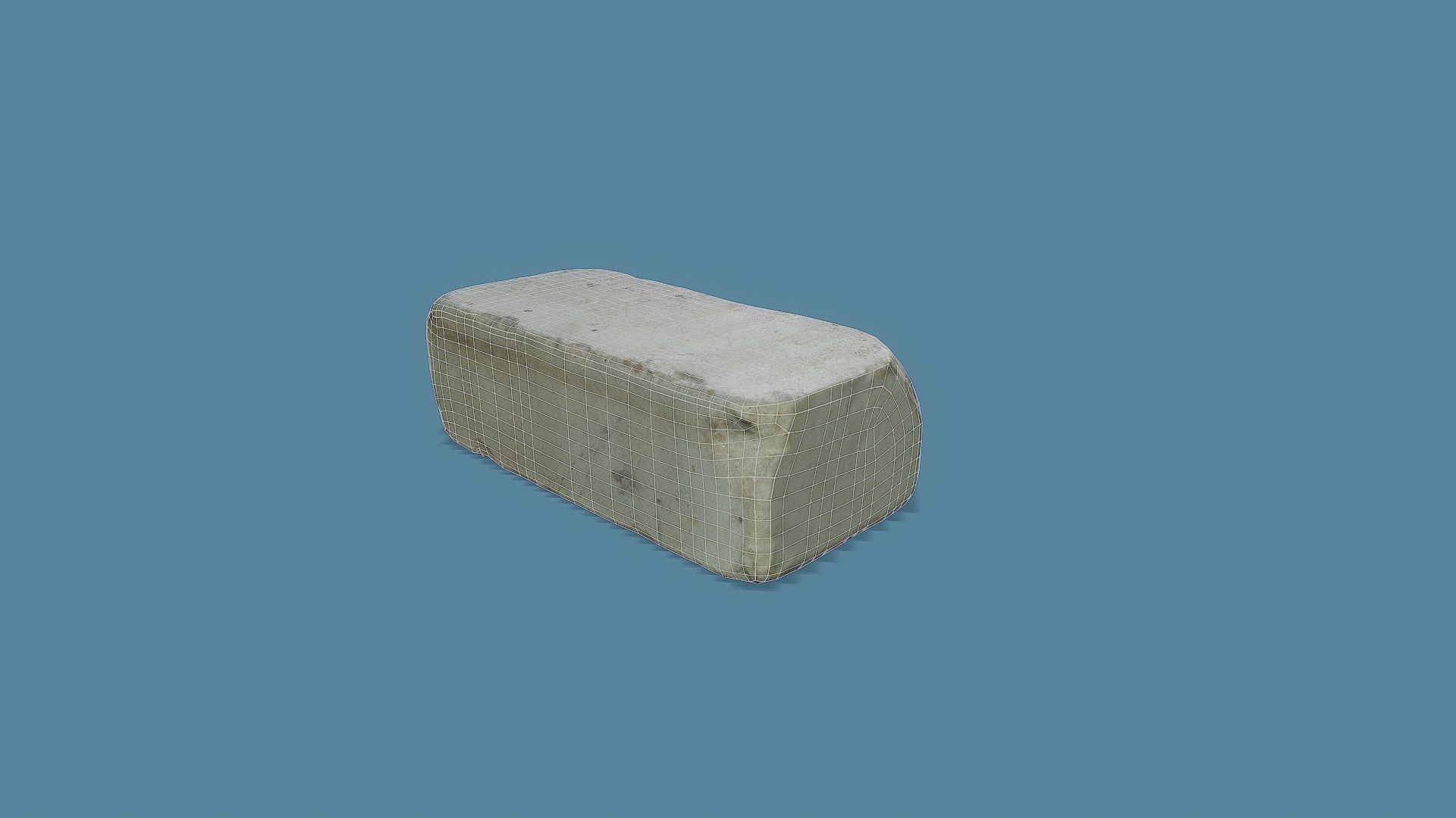 3D Scan Old Silicate Bricks Pack - Props Low-poly 3D model_10