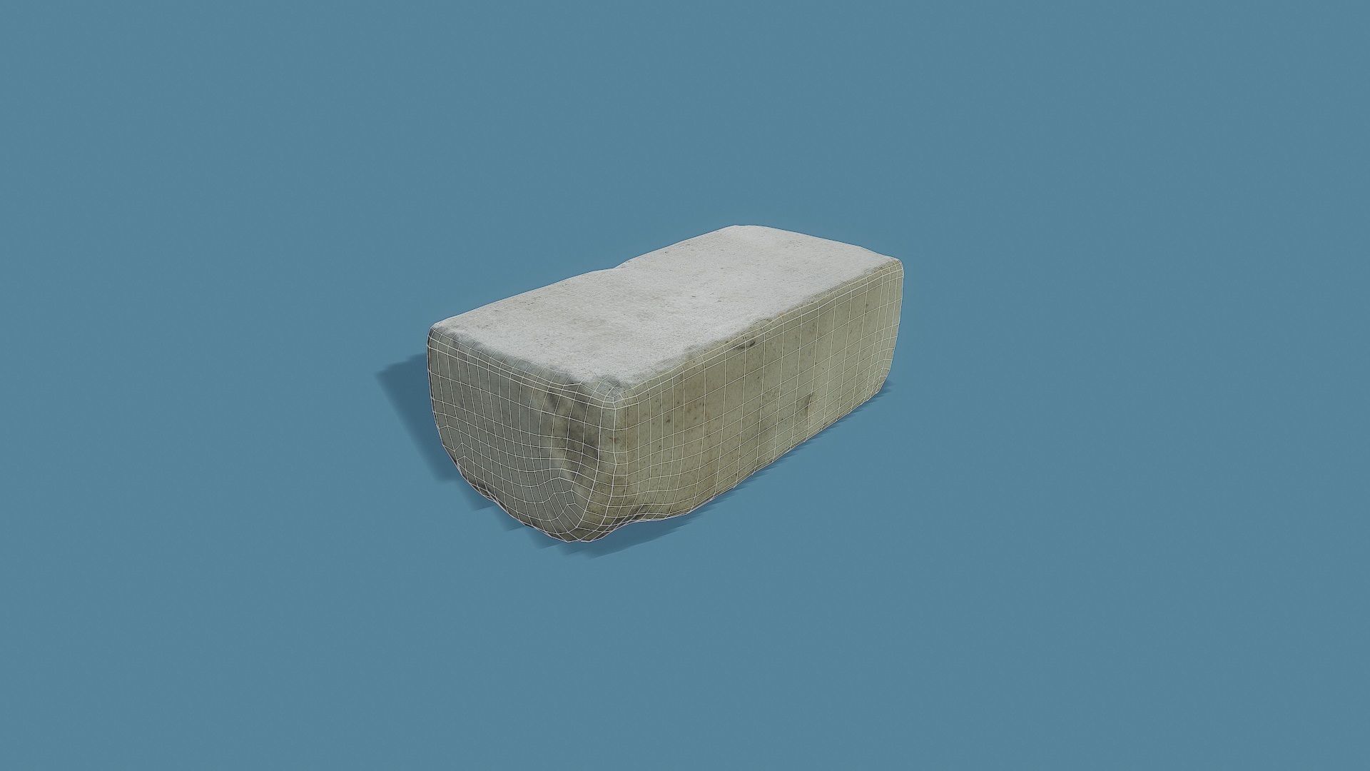 3D Scan Old Silicate Bricks Pack - Props Low-poly 3D model_25