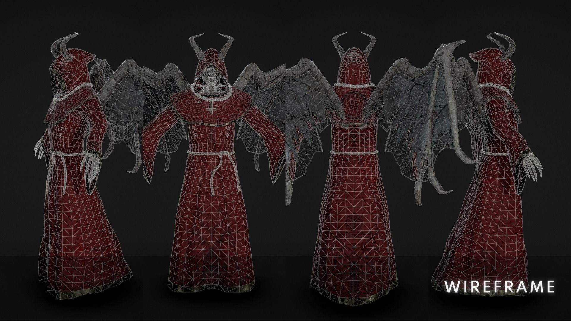 Reaper Low-poly 3D model_5