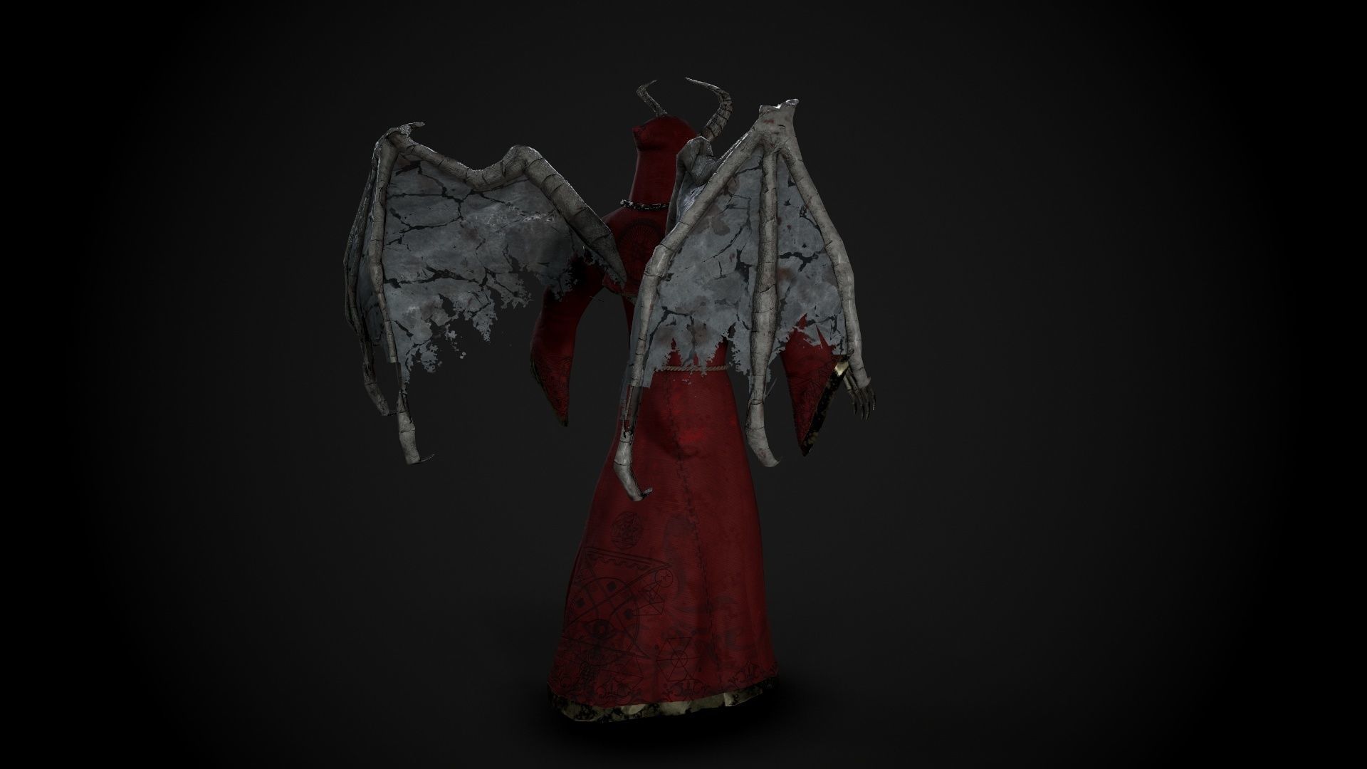 Reaper Low-poly 3D model_11