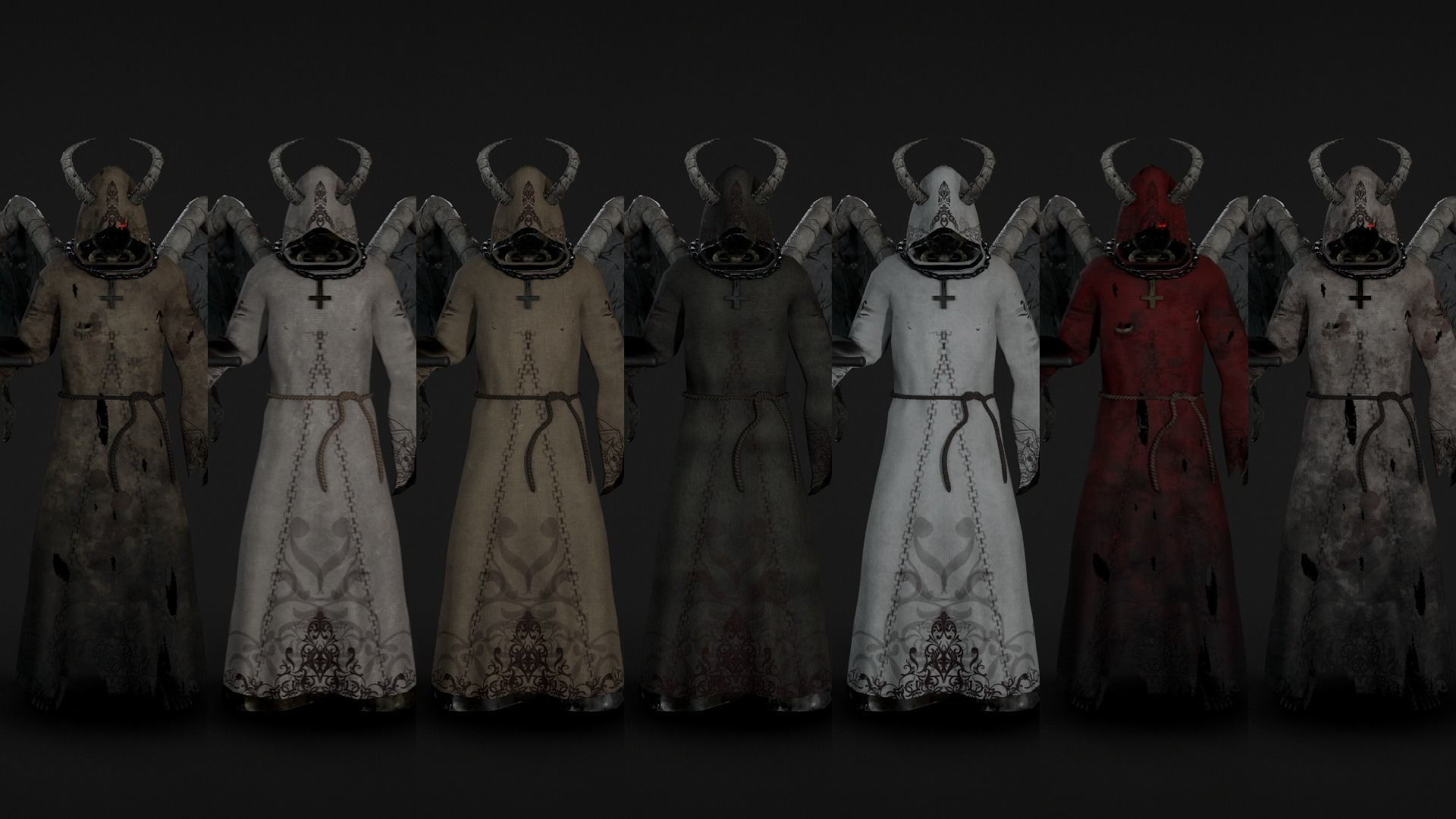 Reaper Low-poly 3D model_4