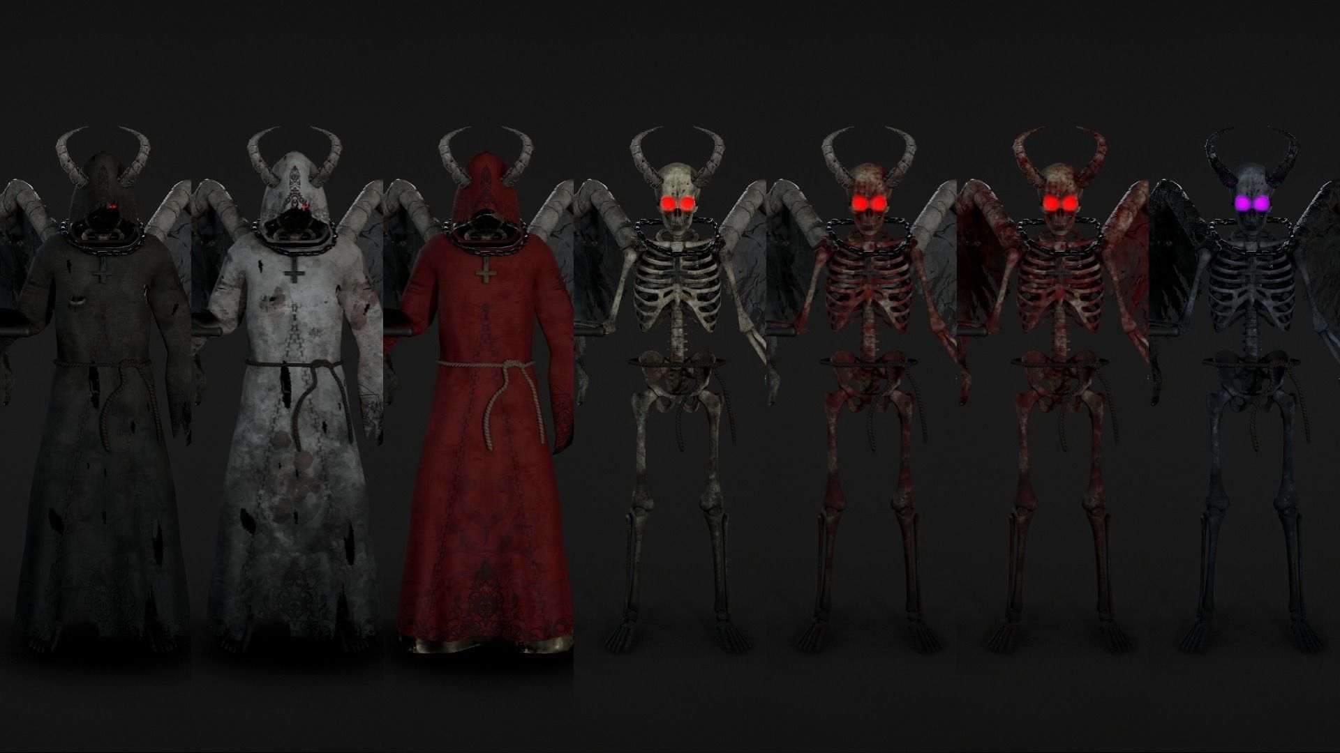 Reaper Low-poly 3D model_9