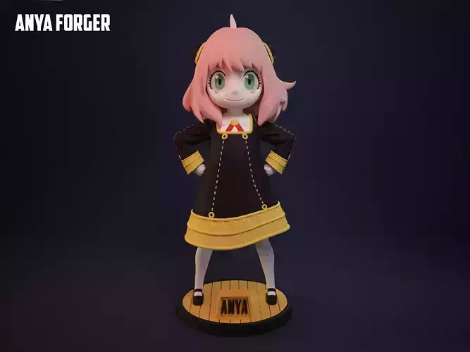 ANYA FORGER 3D print model