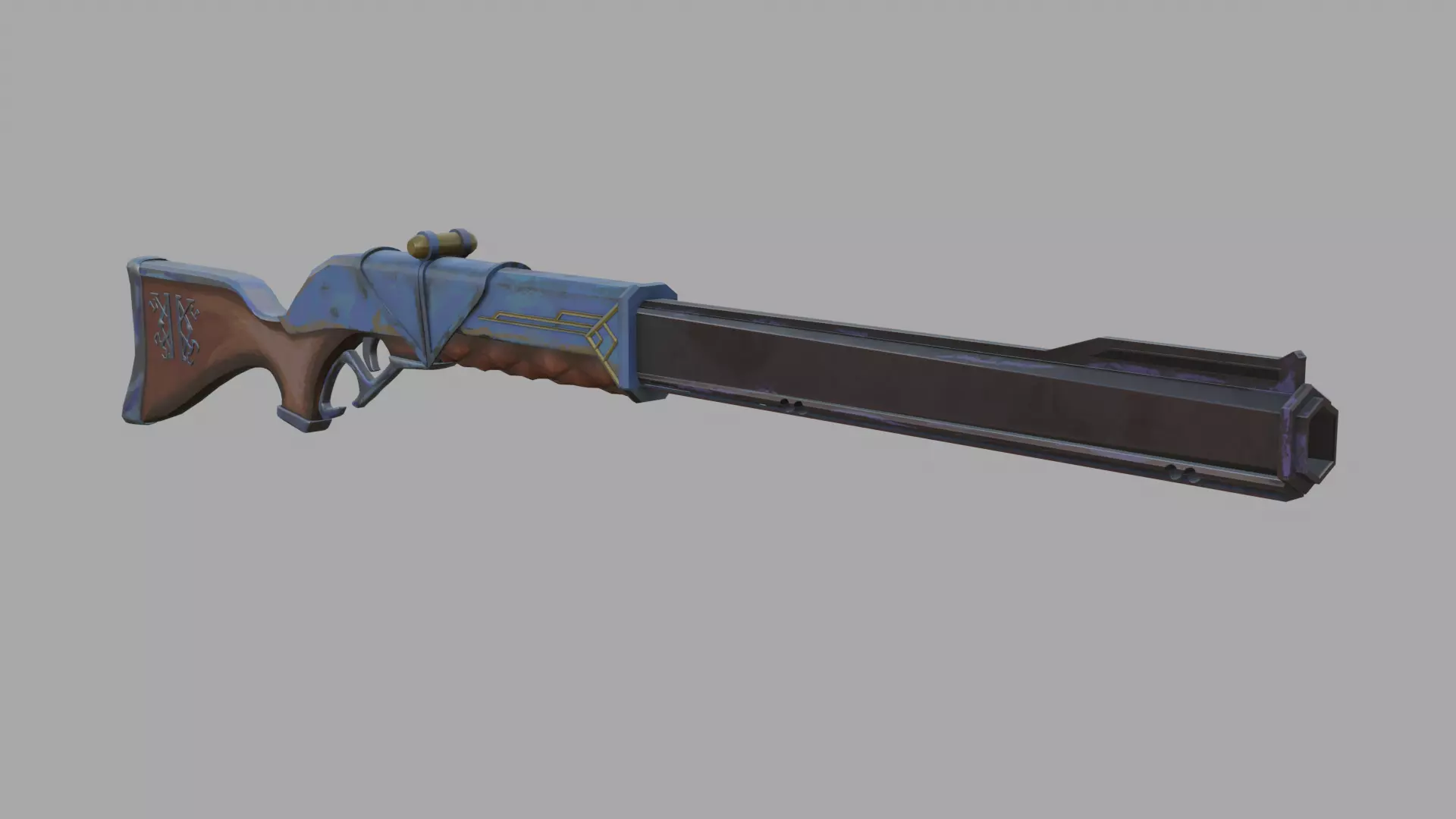 Caitlyn rifle from arcane Free 3D model_0