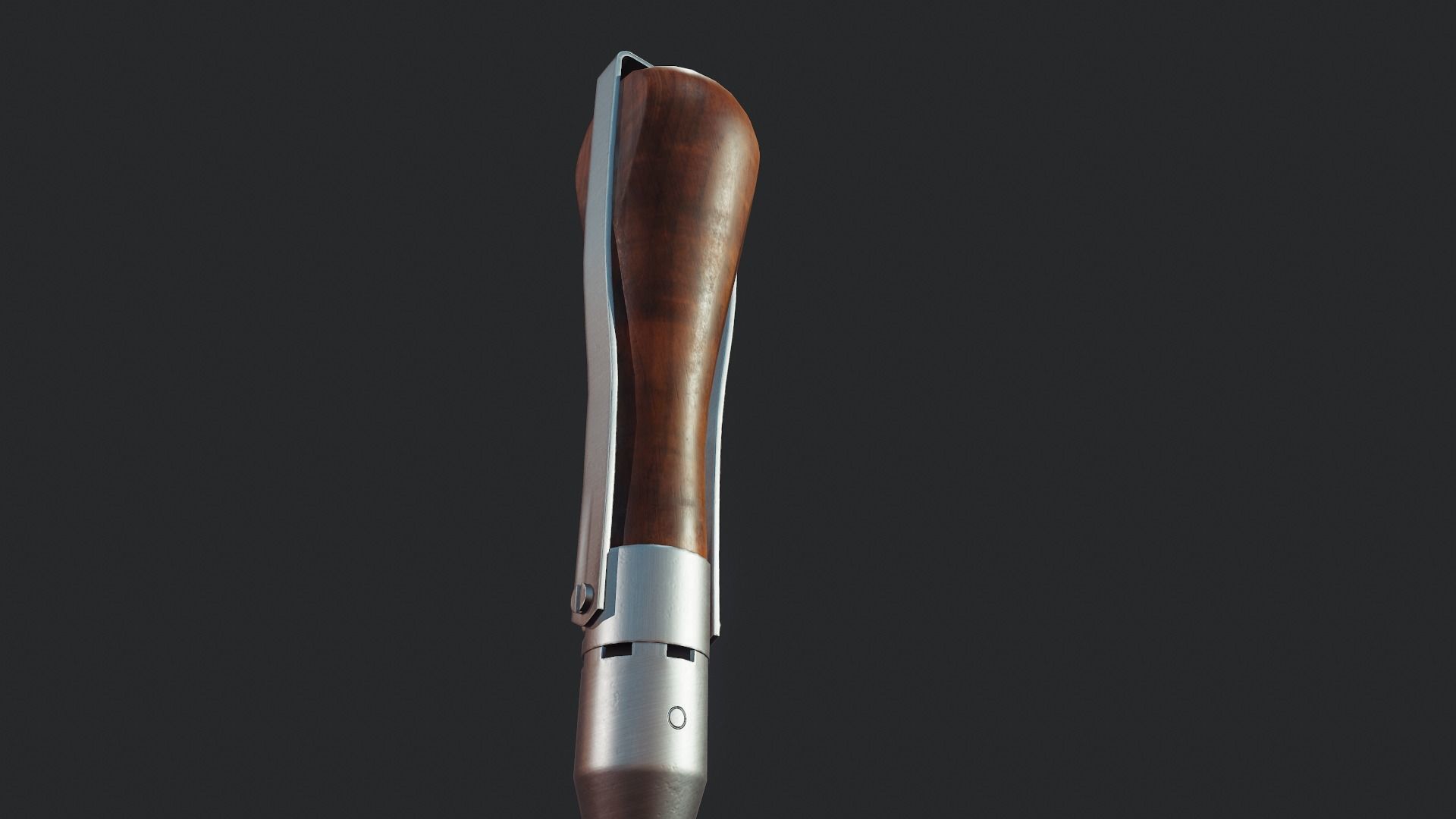 Vintage Screwdriver - Tutorial Included Low-poly 3D model_4