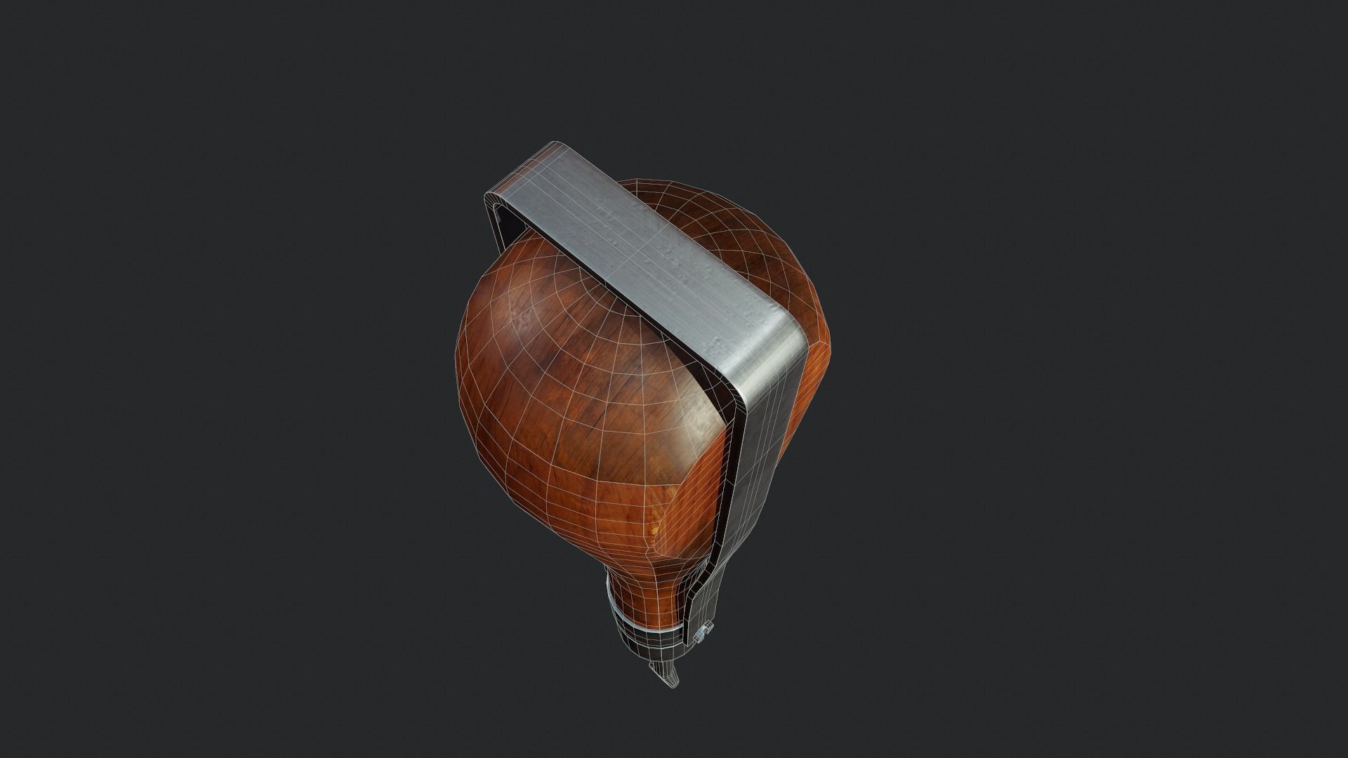 Vintage Screwdriver - Tutorial Included Low-poly 3D model_9