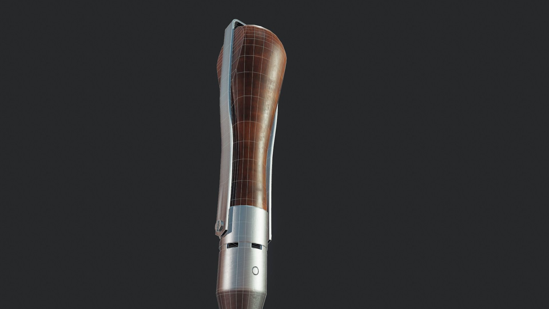 Vintage Screwdriver - Tutorial Included Low-poly 3D model_5
