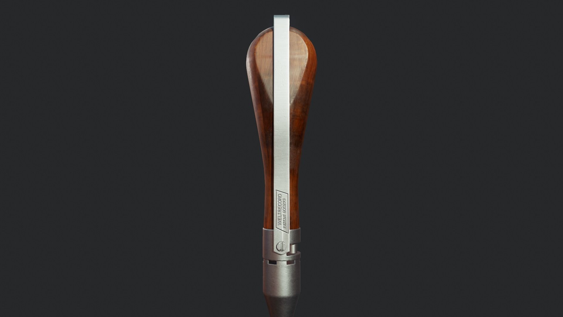 Vintage Screwdriver - Tutorial Included Low-poly 3D model_6