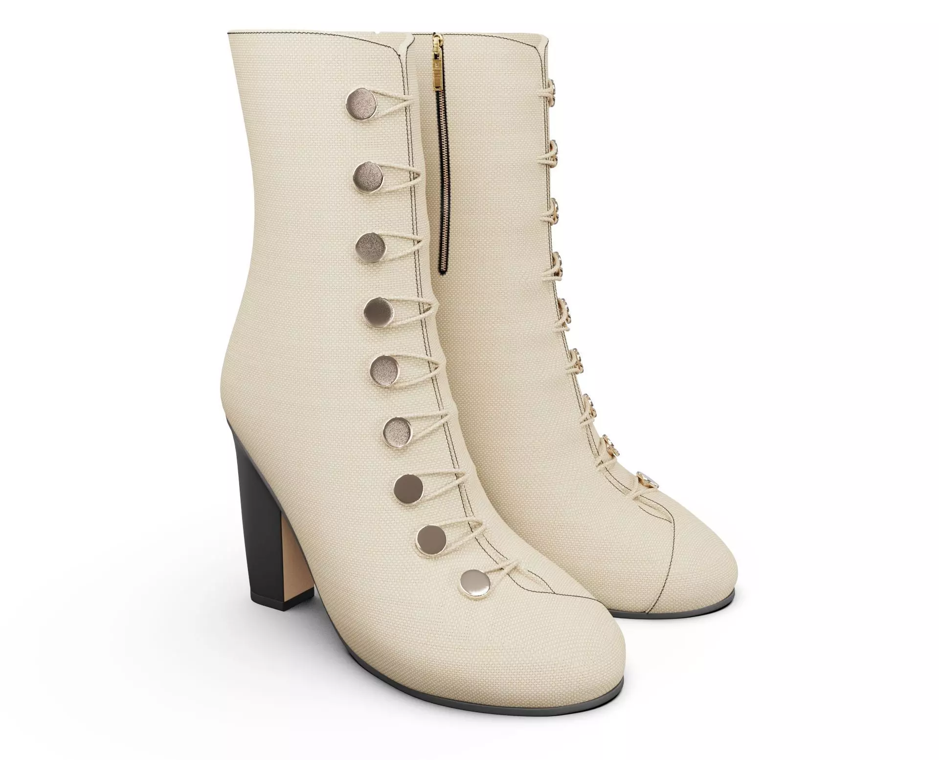 Female High Heels 3D model