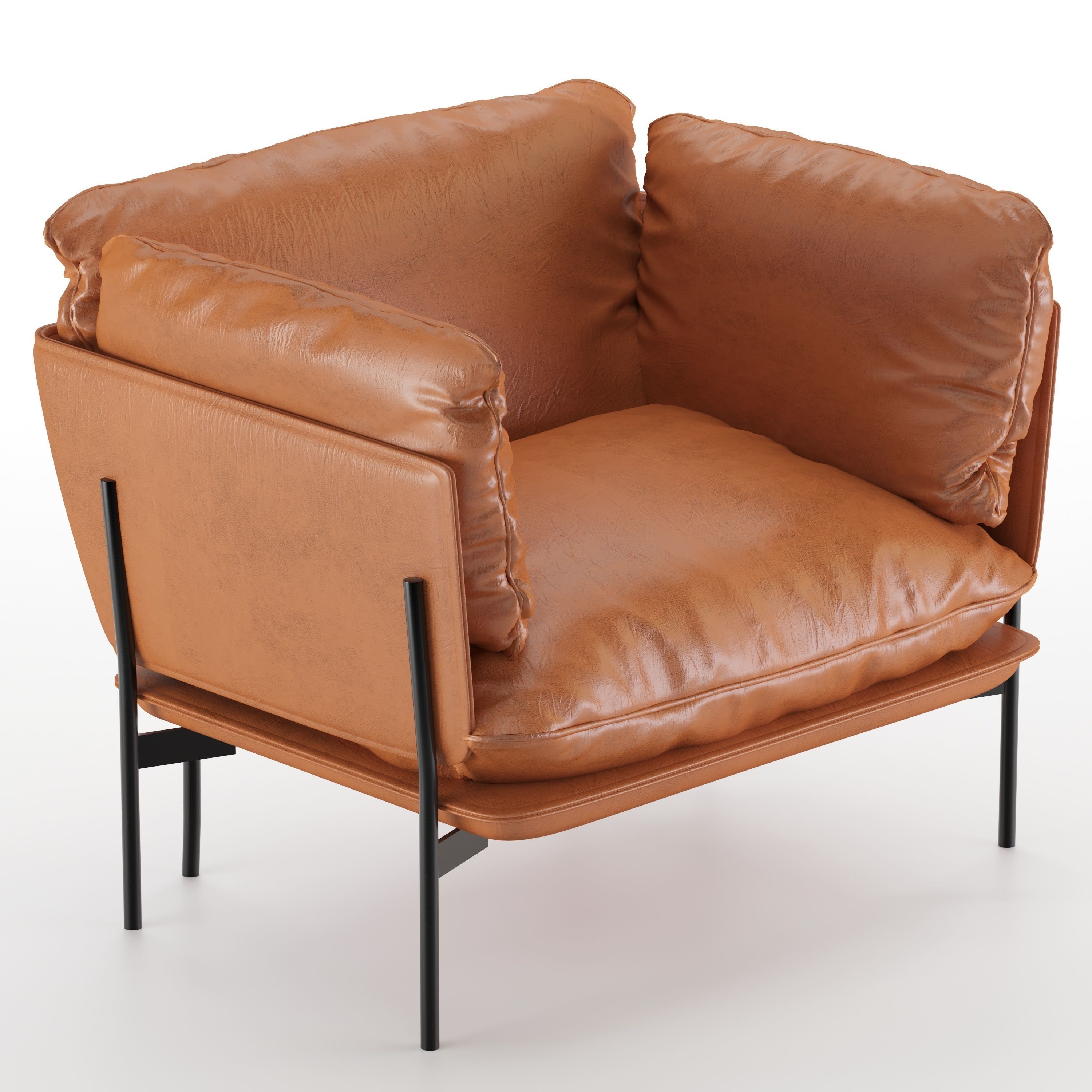 Cloud Lounge Chair 3D model_8