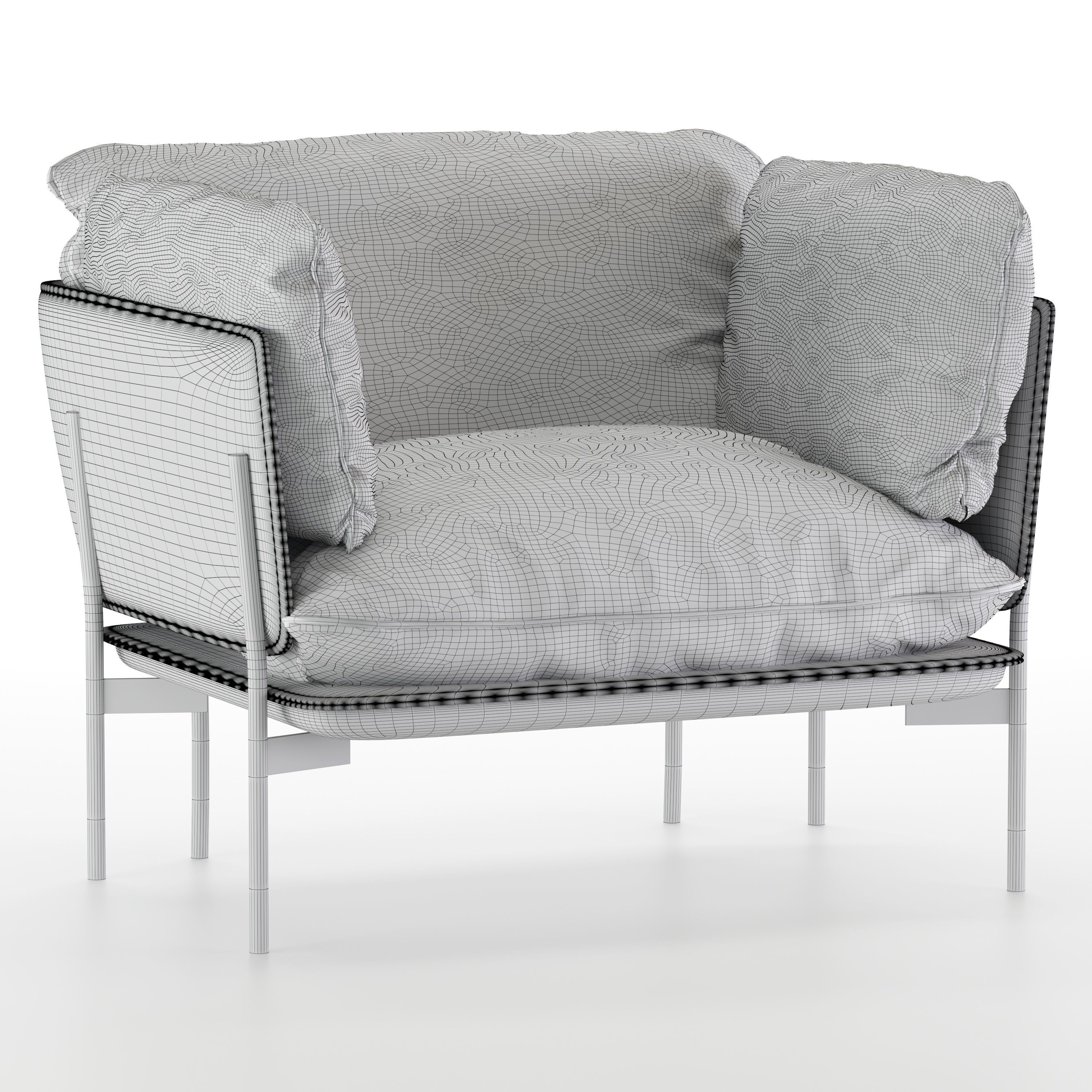 Cloud Lounge Chair 3D model_16