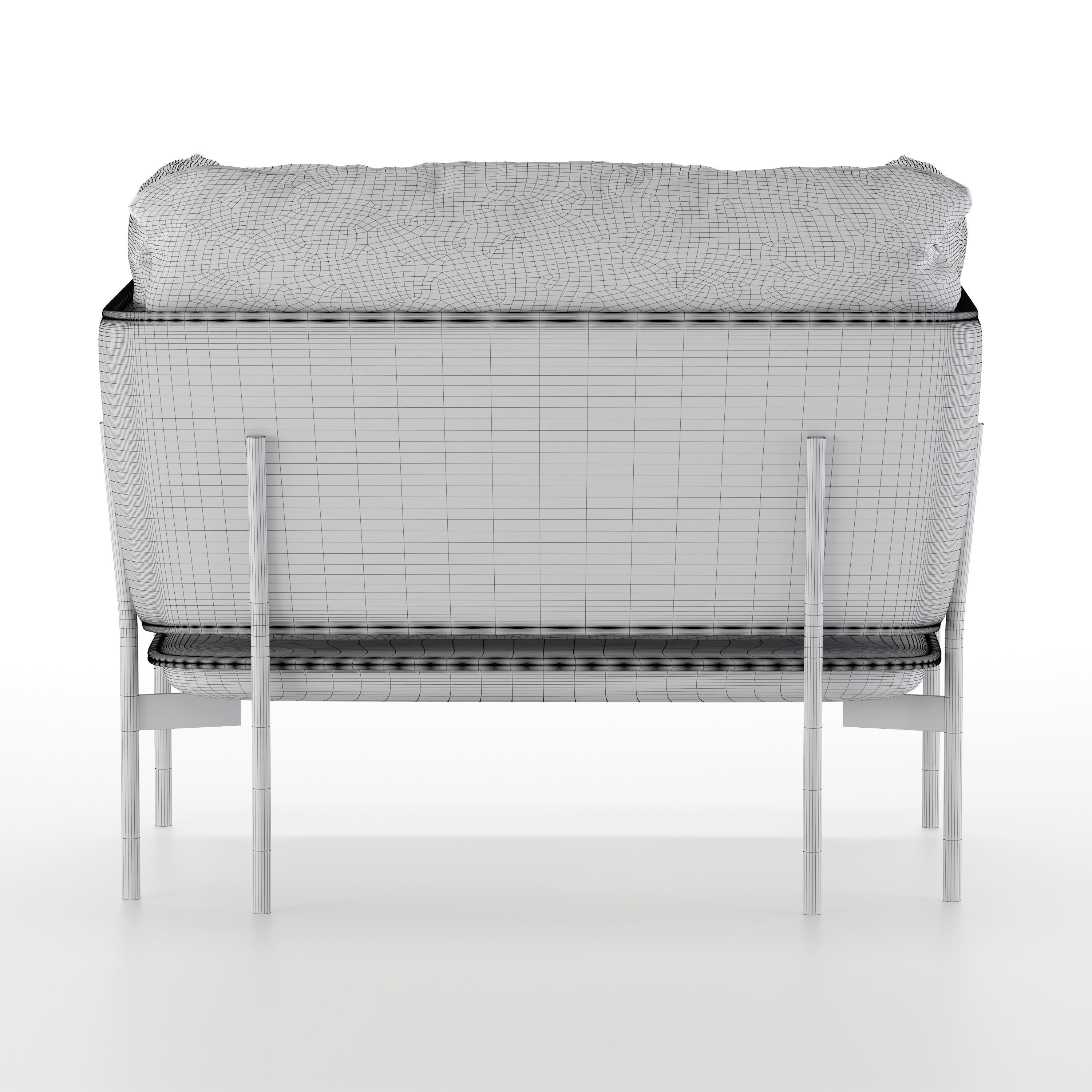 Cloud Lounge Chair 3D model_4