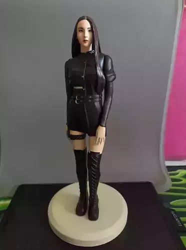 Black Pink - Jisoo Fan Art 3D print model