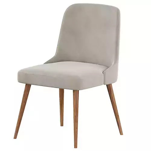 West elm Mid-Century Velvet Dining Chair