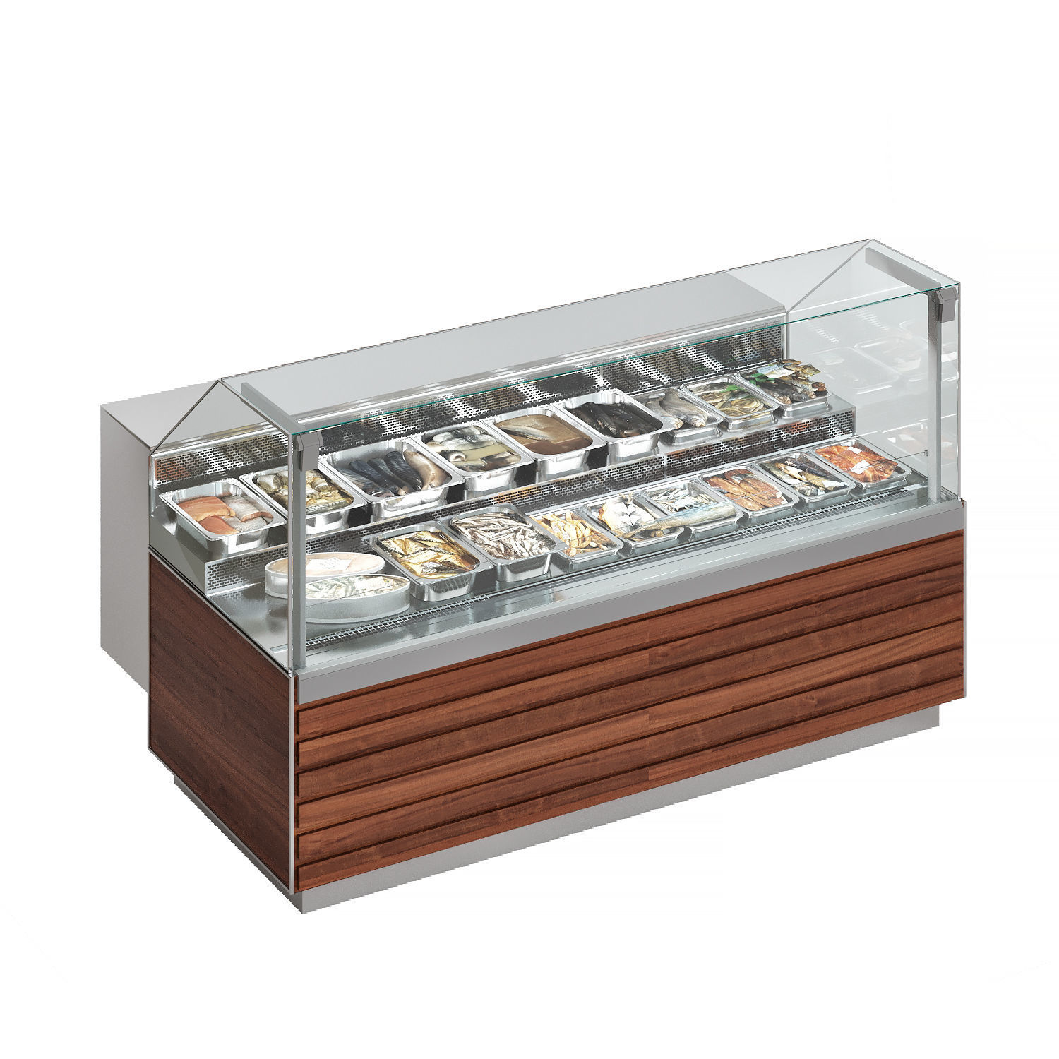 Market refrigerators 3 3D model_1