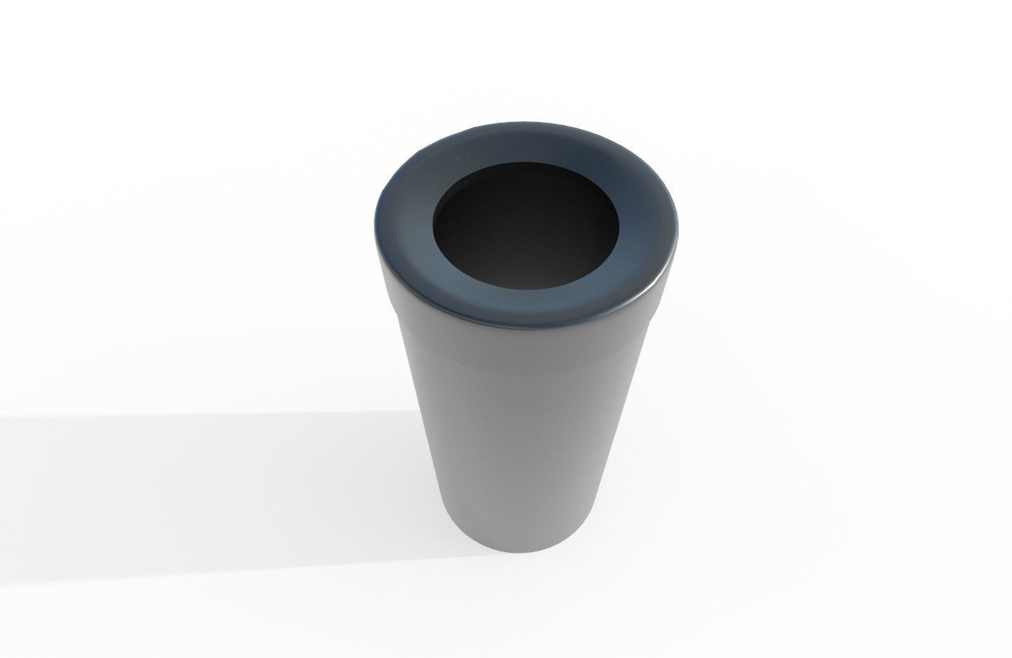 Trashcan m2 Low-poly 3D model_21