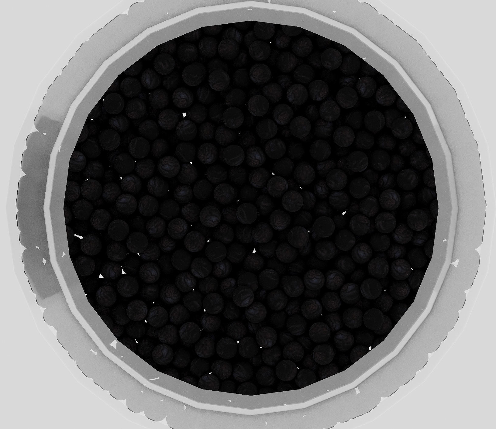 Kitchen set of jars 3D model_7