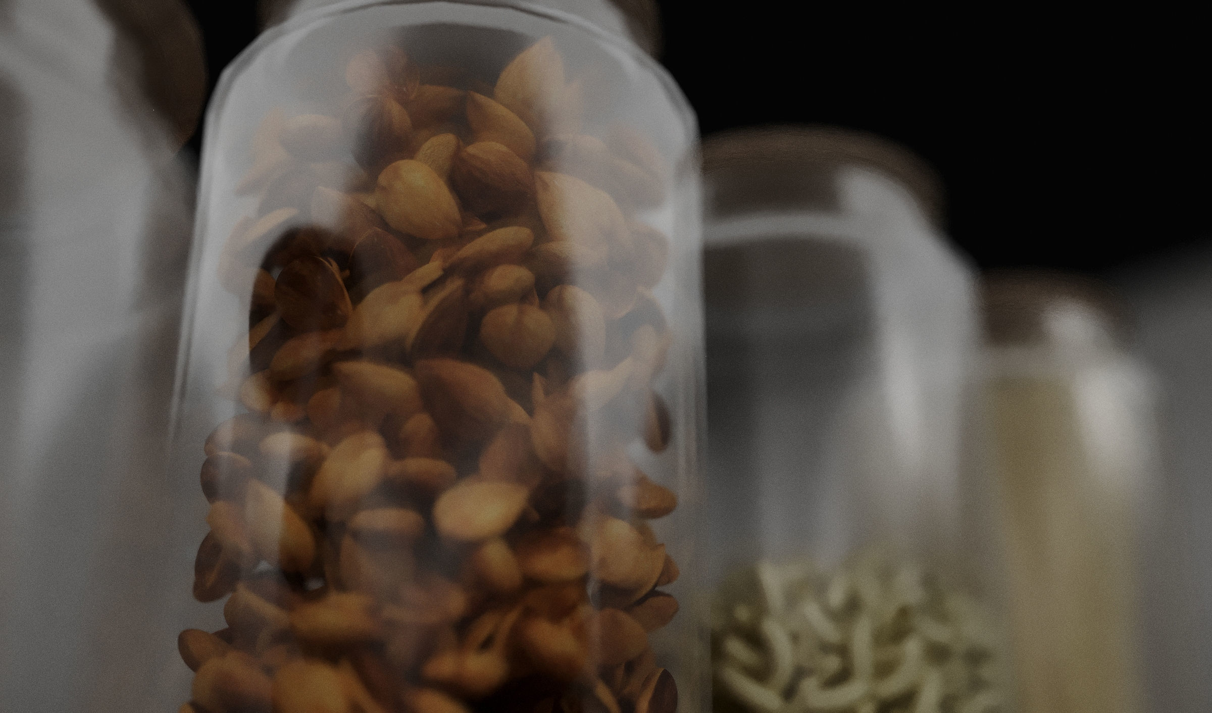 Kitchen set of jars 3D model_3