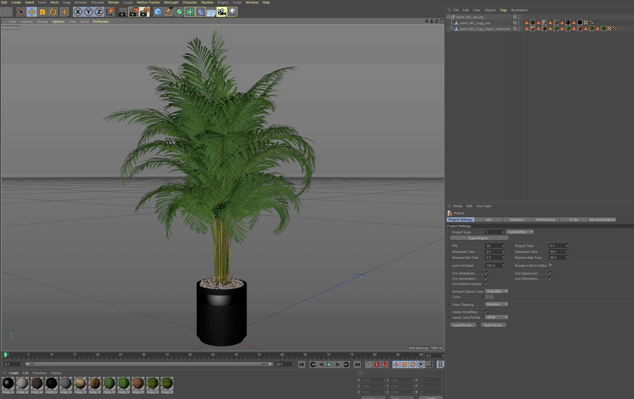 Plants collection 662 3D model_6