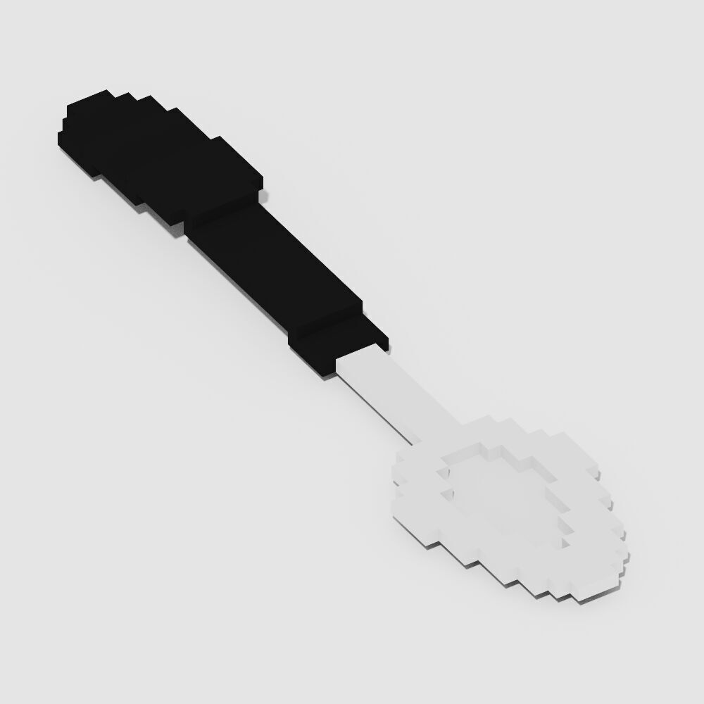 Voxel Food Pack 117 Items Low-poly 3D model_55