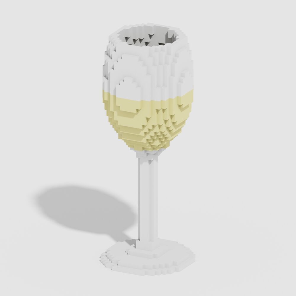 Voxel Food Pack 117 Items Low-poly 3D model_80