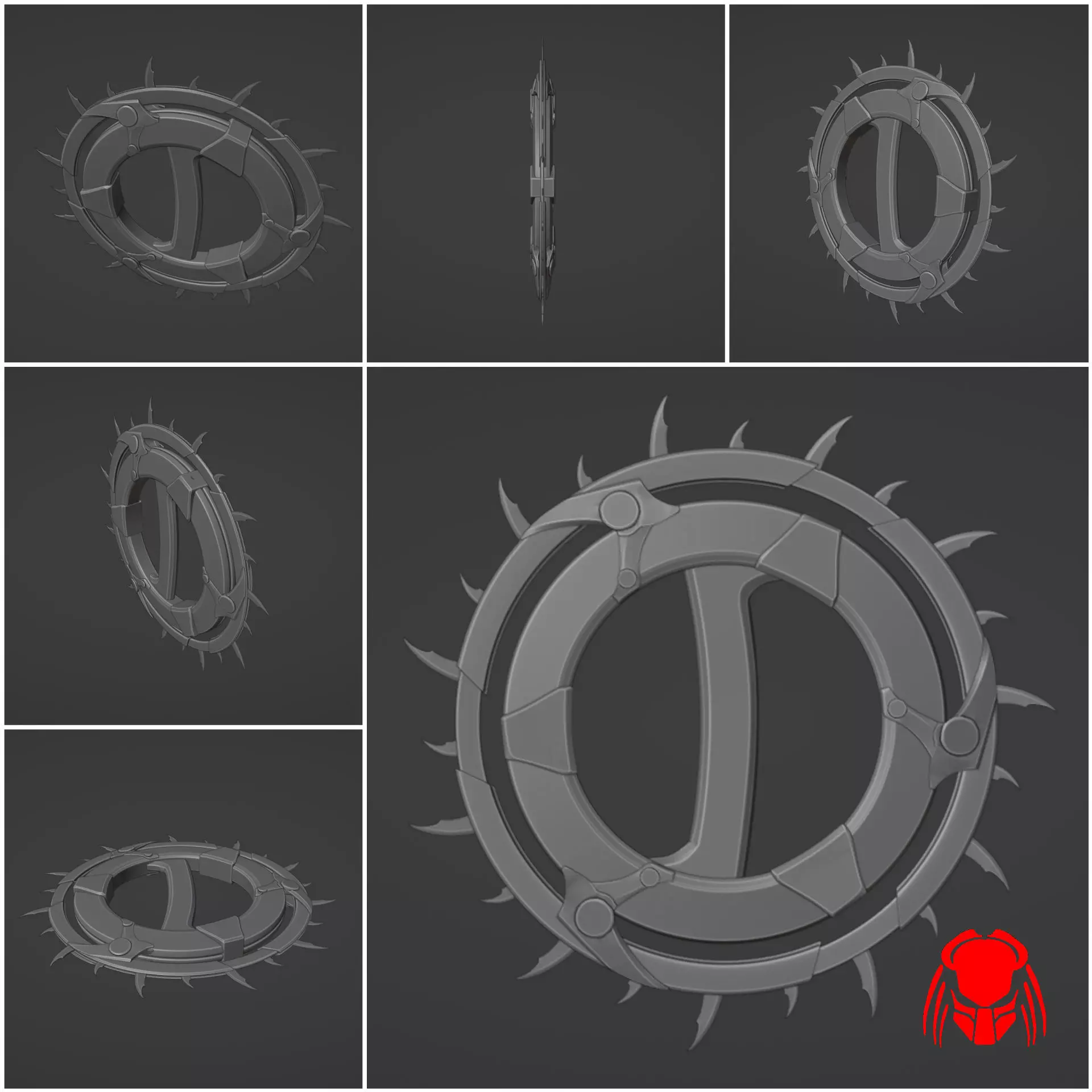 Predator Cleopatra SmartDisc 3D print model_0