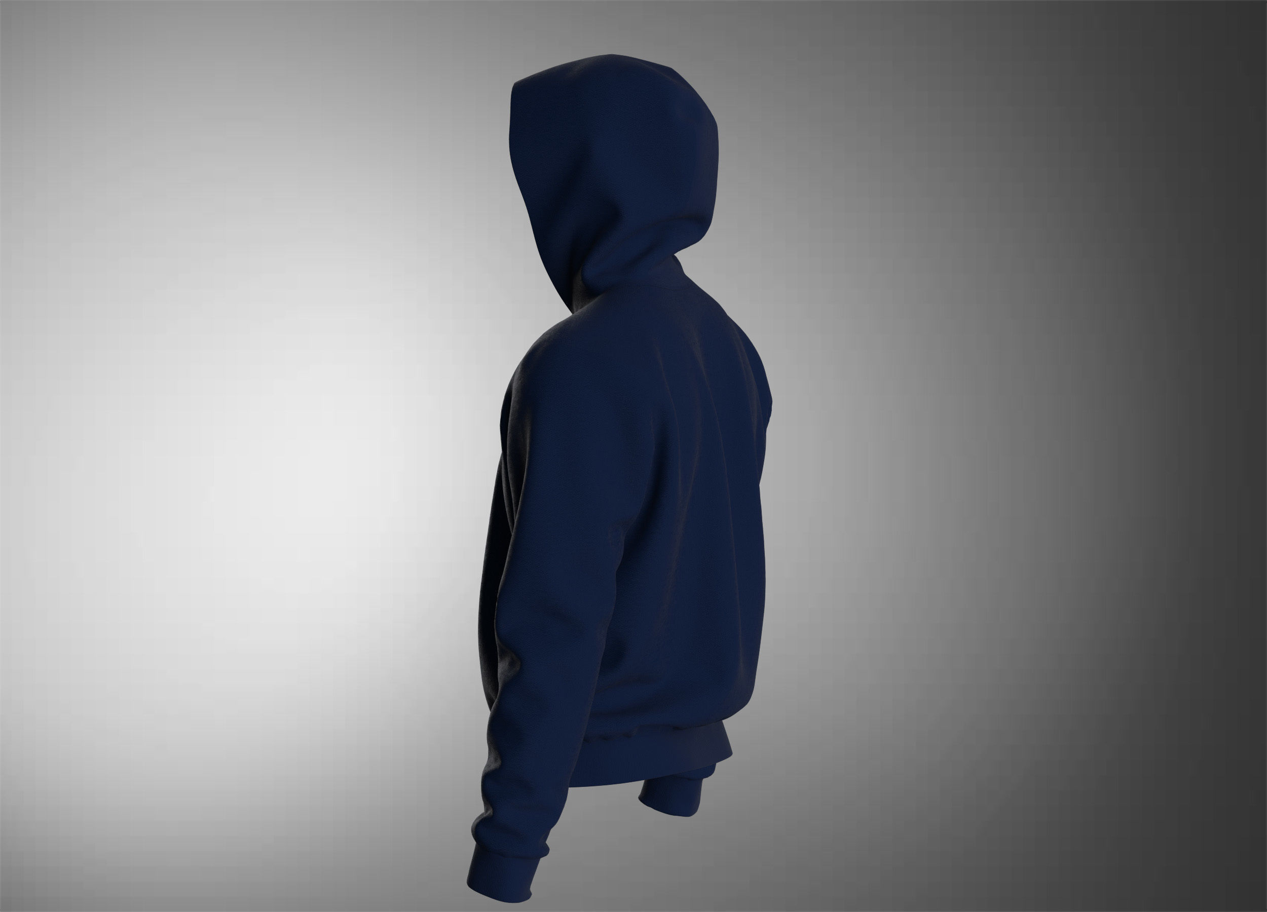 Hoodie Sweat Free 3D model_4