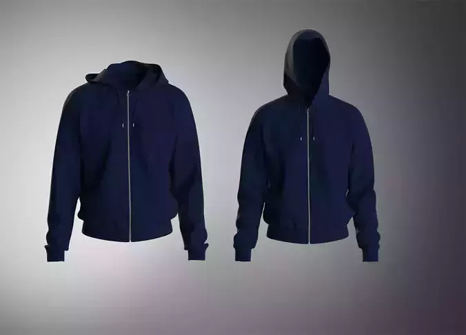 Hoodie Sweat Free 3D model