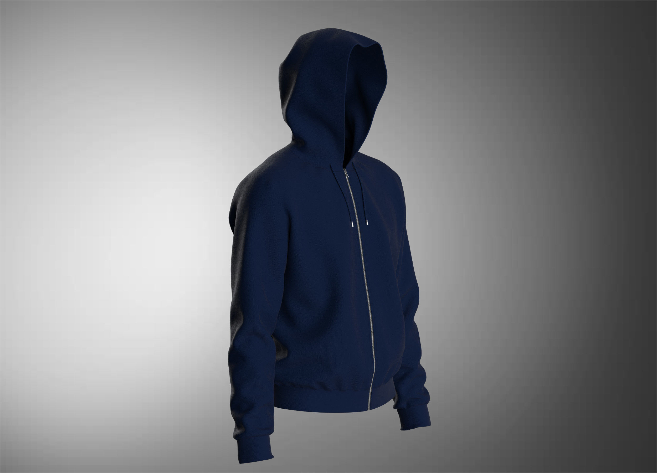 Hoodie Sweat Free 3D model_22