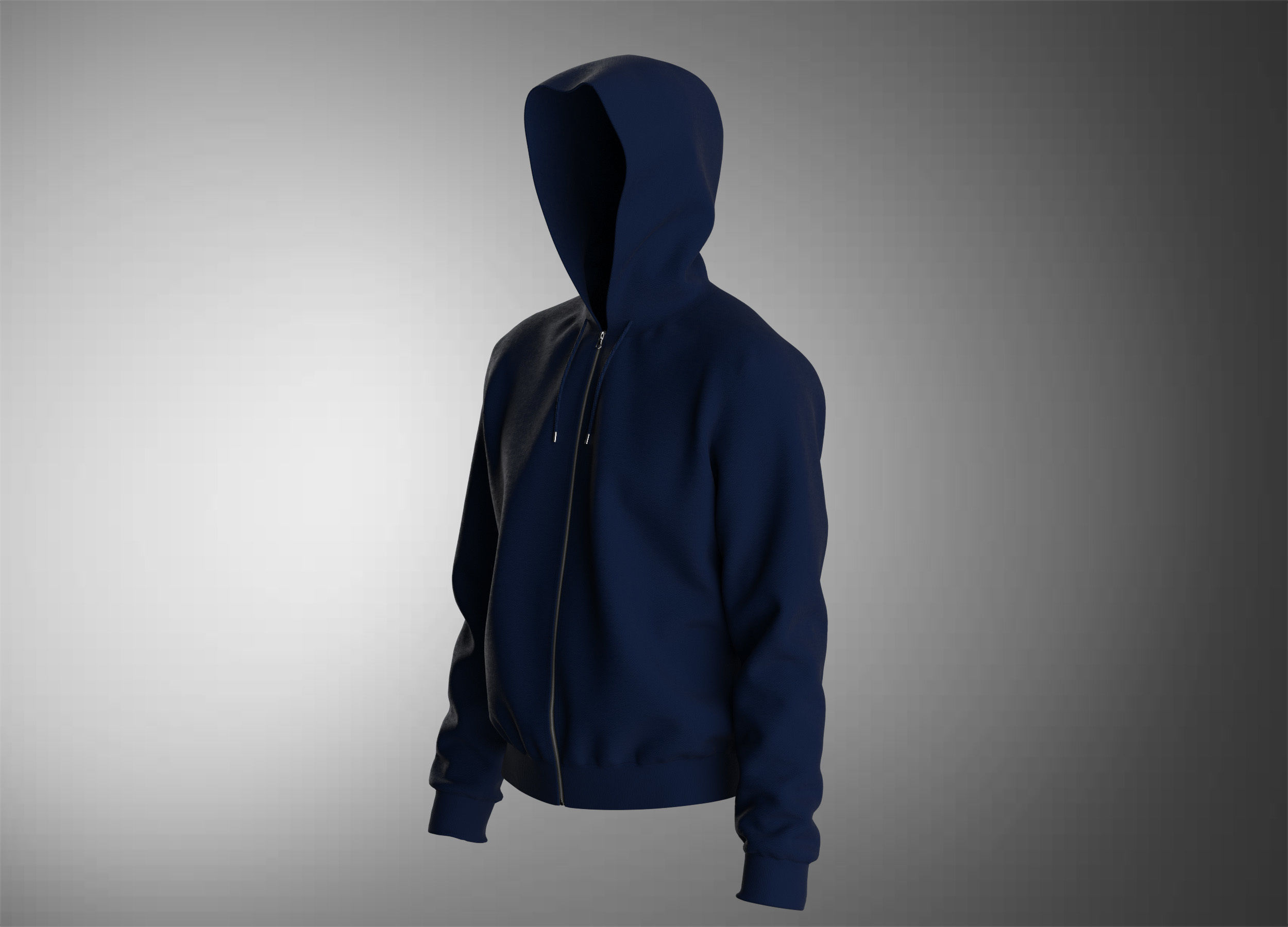 Hoodie Sweat Free 3D model_7