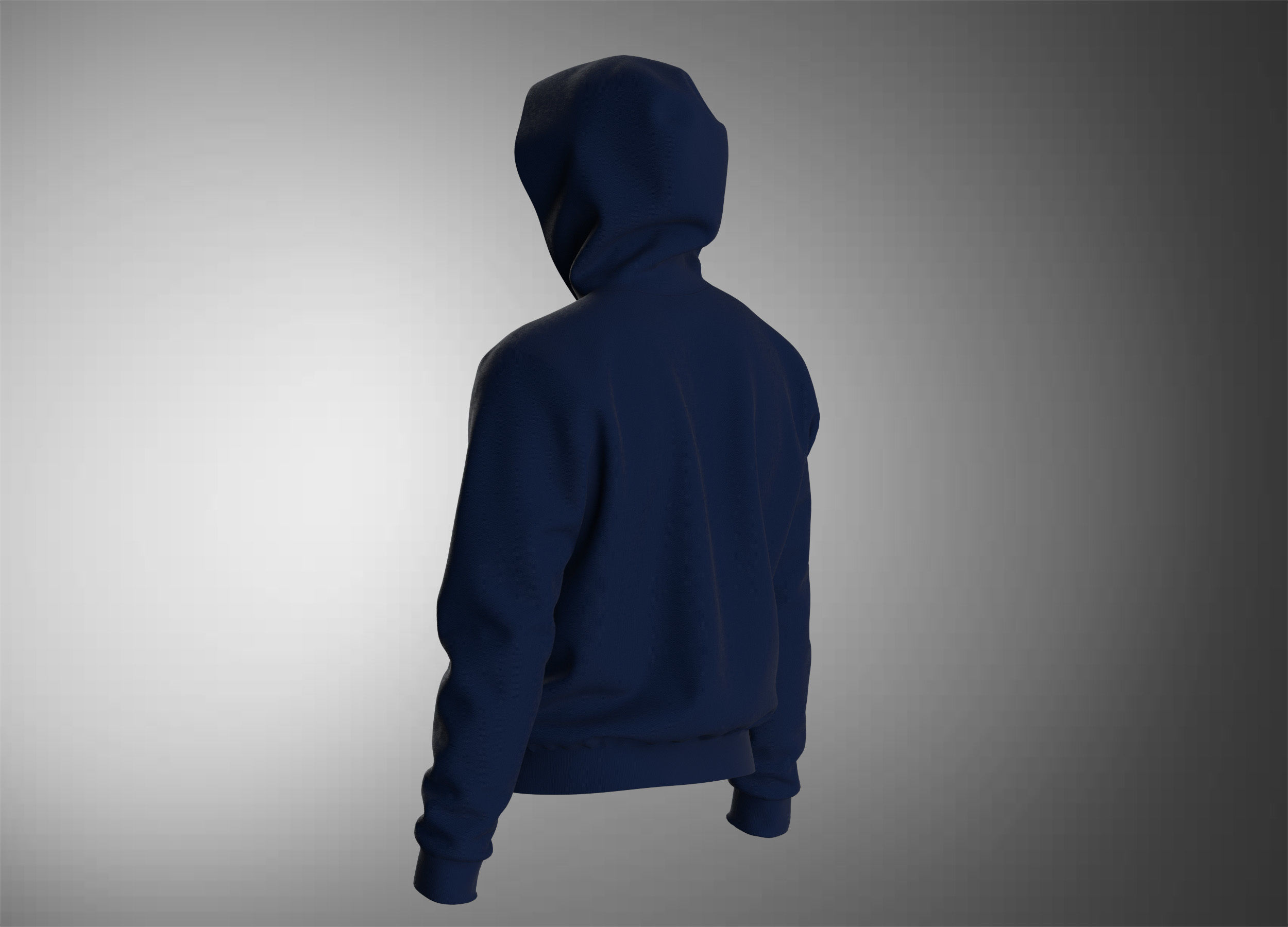 Hoodie Sweat Free 3D model_3