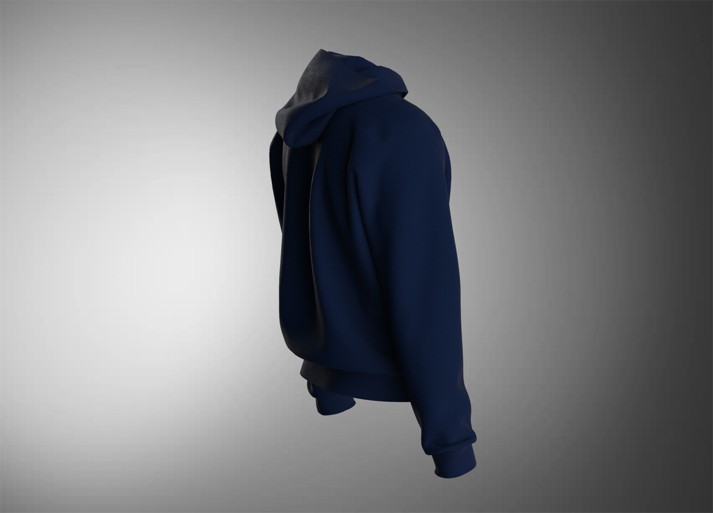 Hoodie Sweat Free 3D model_16