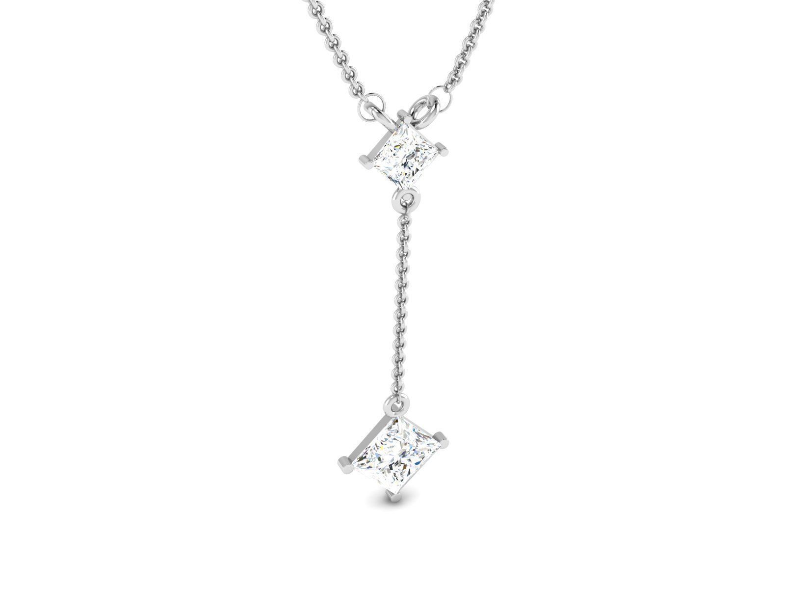 Women pendant 3D print model_2