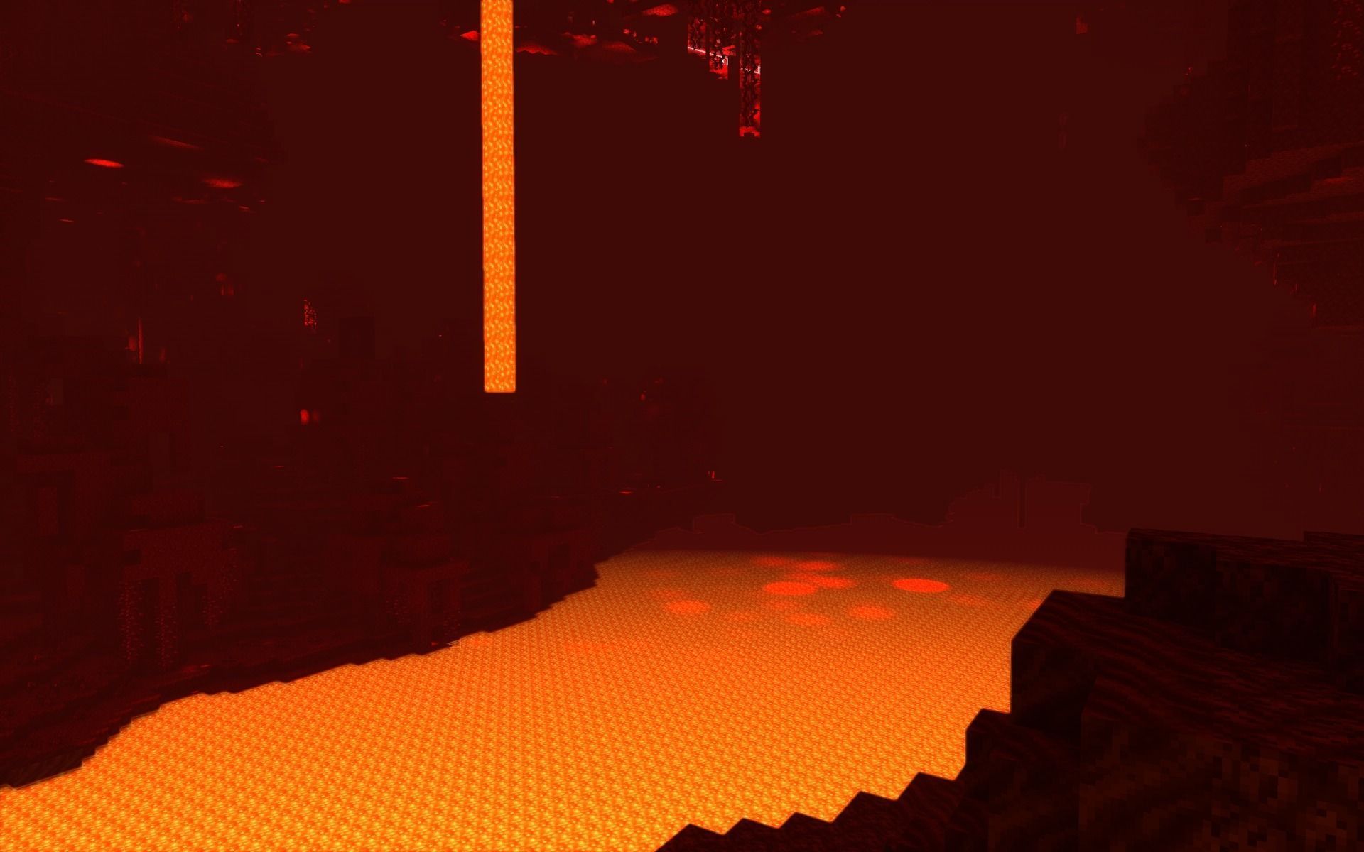 Nether Minecraft Low-poly 3D model_4