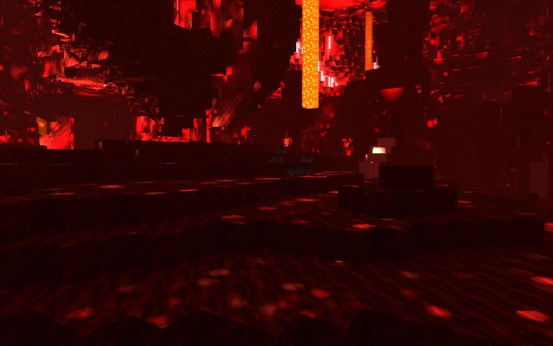 Nether Minecraft Low-poly 3D model_10