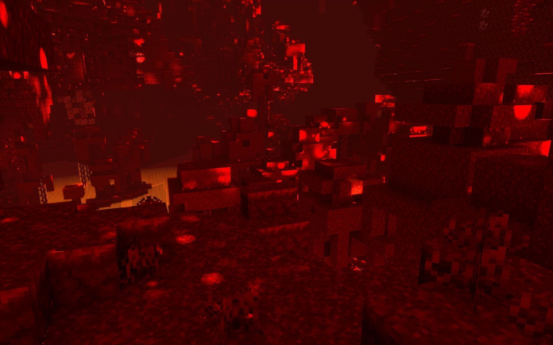 Nether Minecraft Low-poly 3D model_5