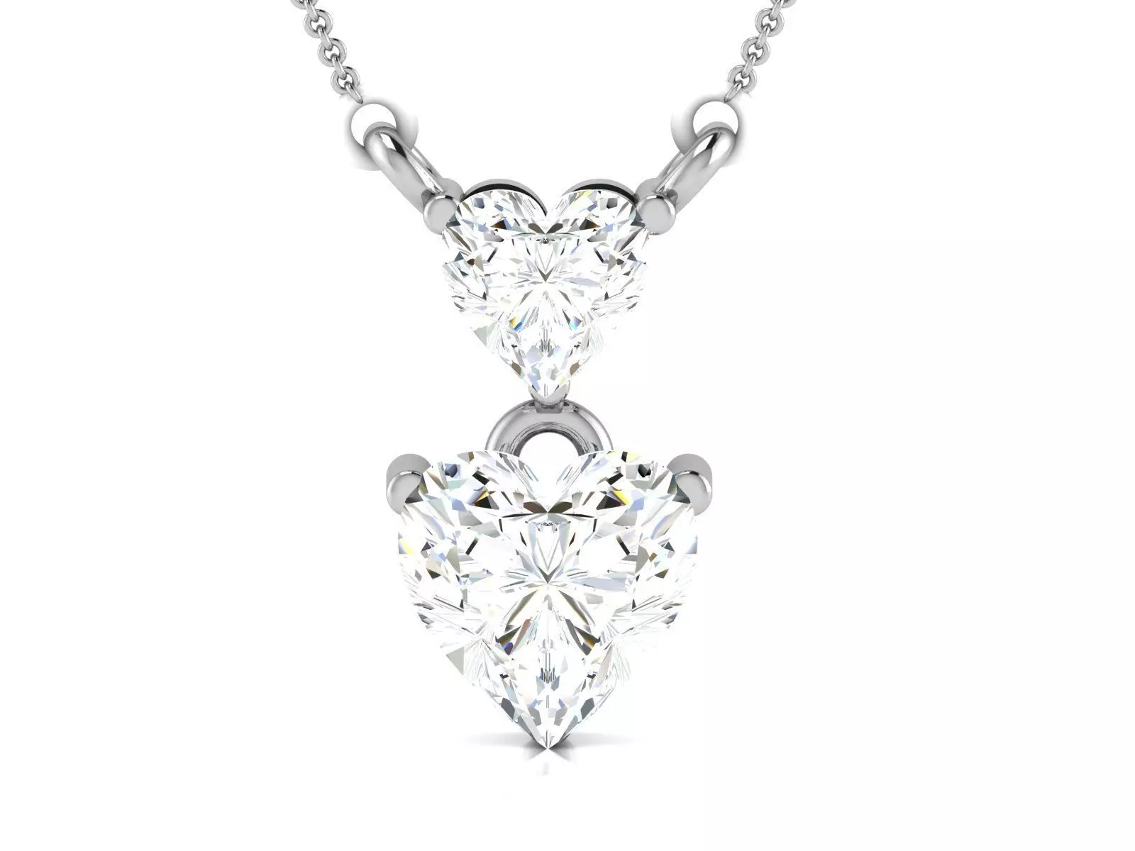 Women pendant 3D print model_0