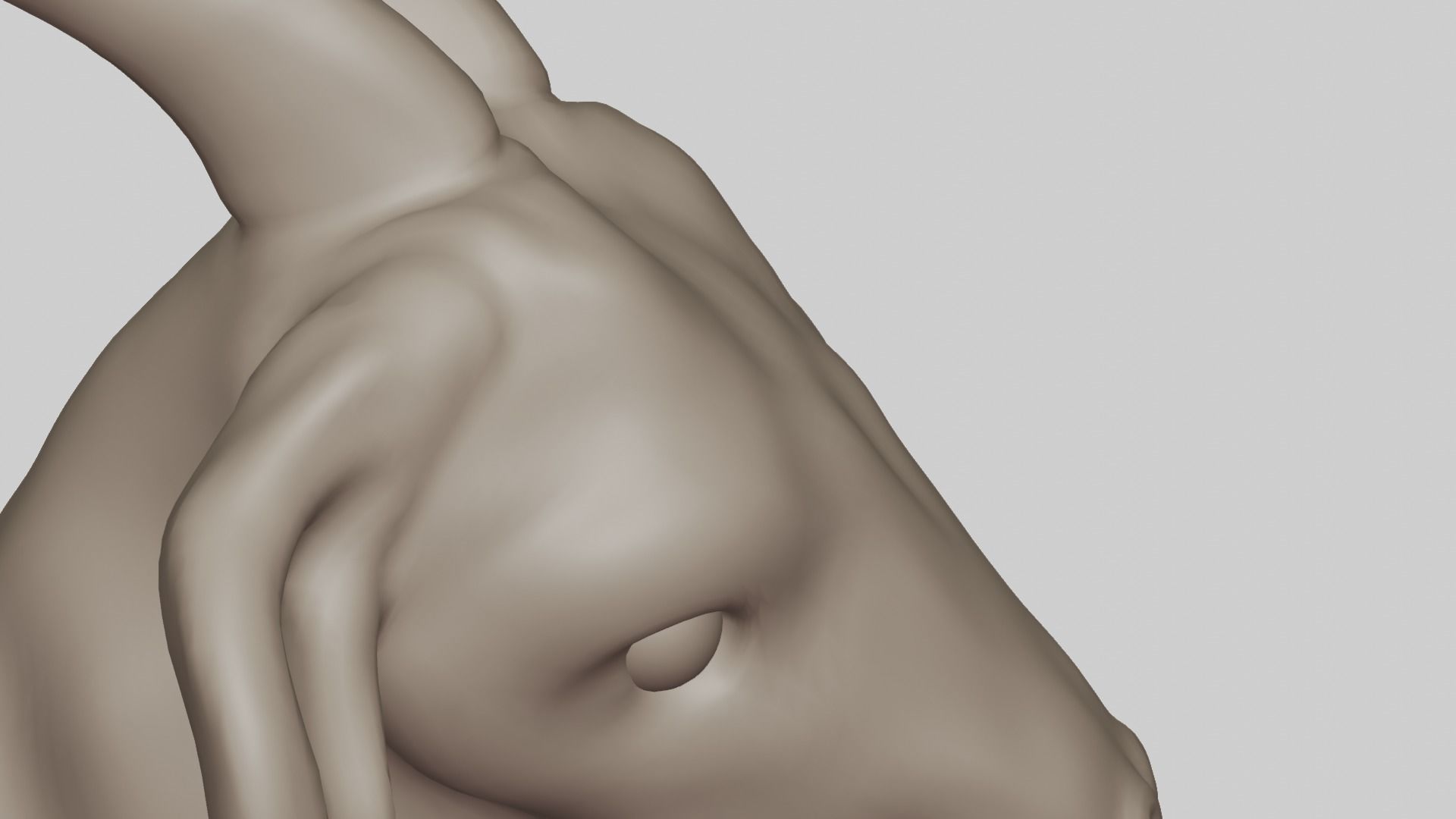 Goat Head 3D model_10