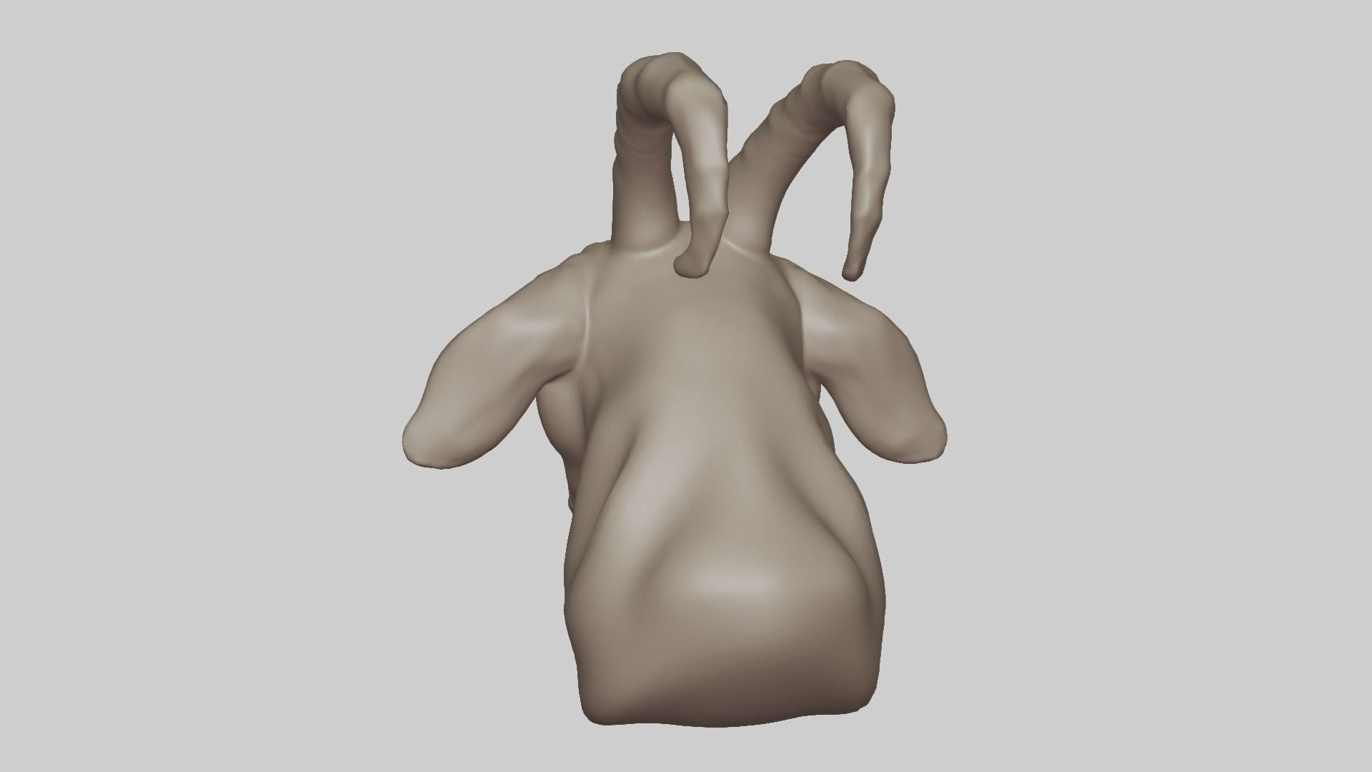 Goat Head 3D model_6