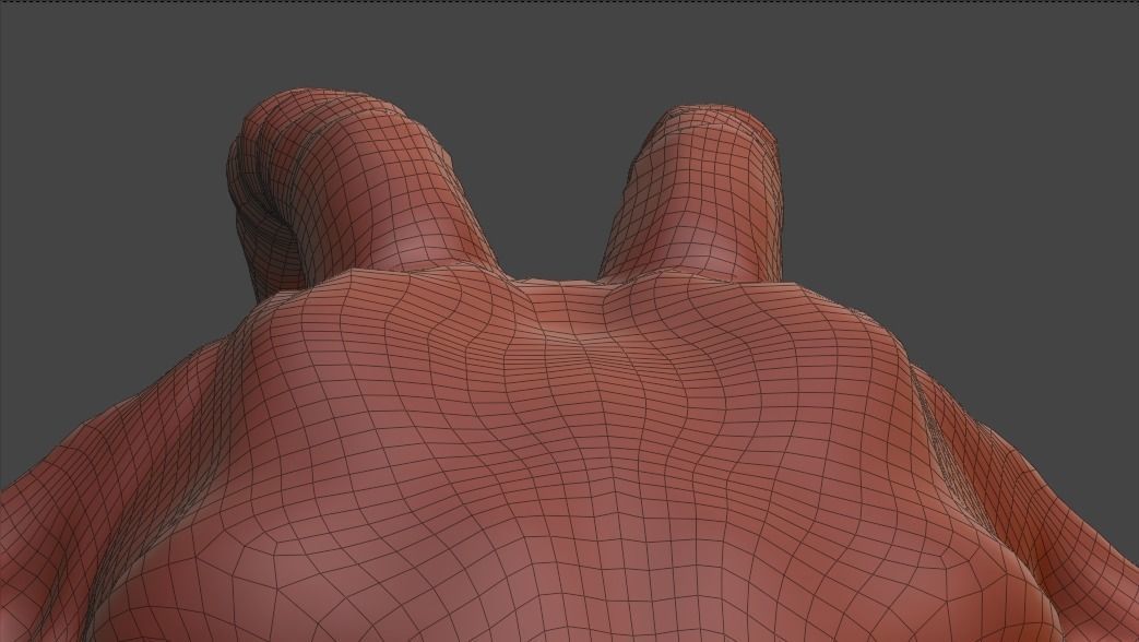 Goat Head 3D model_21