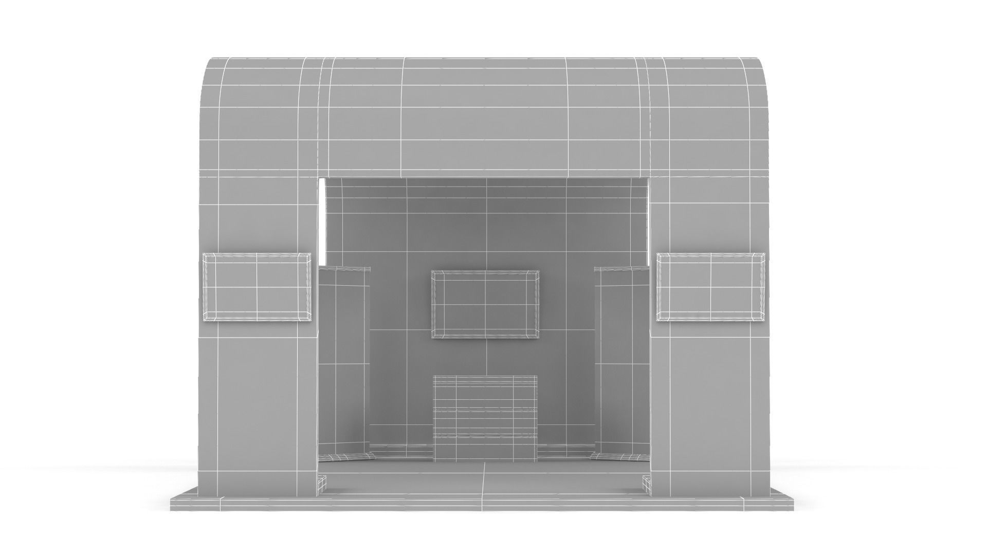 Exhibition Stand Design 3D model_8