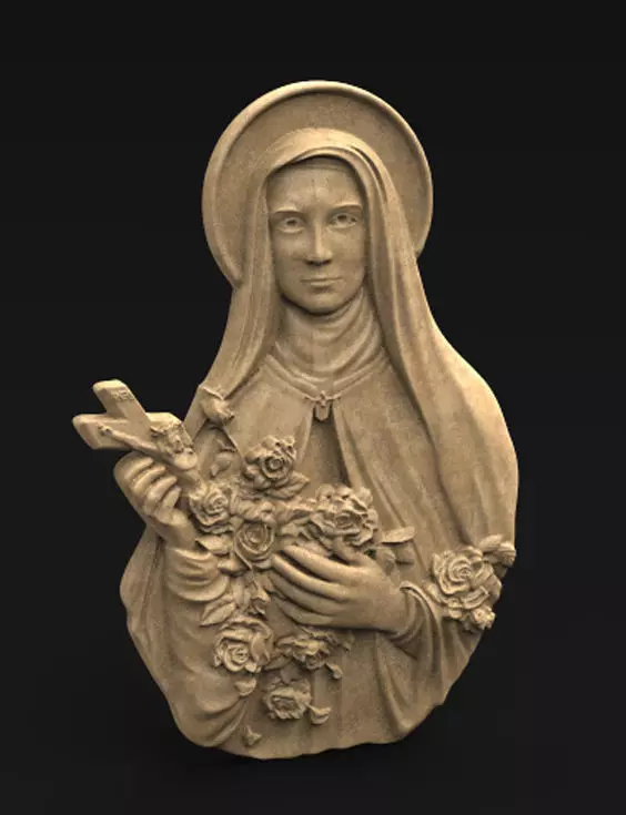 Saint Therese 3D print model