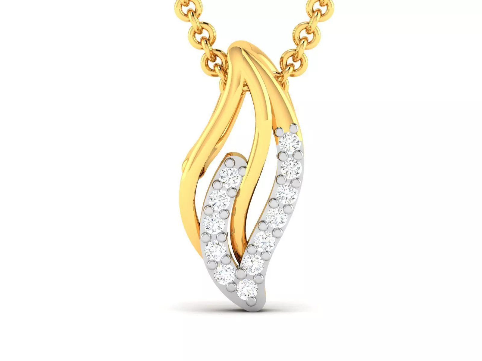 Women pendant 3D print model_0