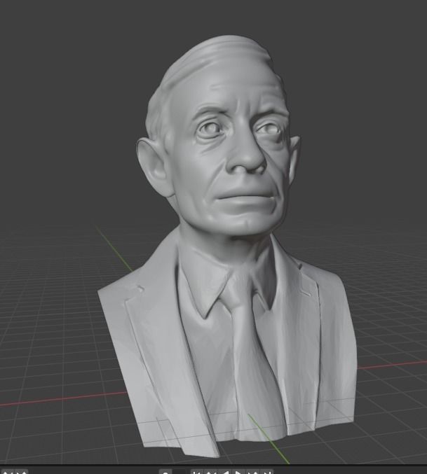 John Nash 3D print model_1