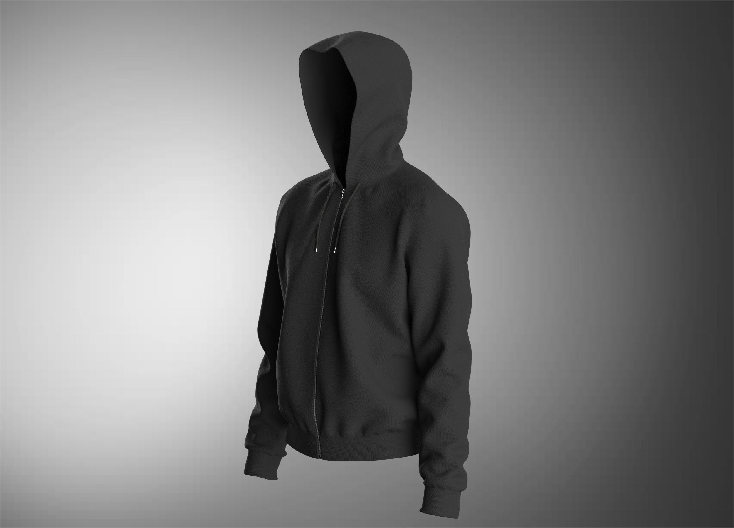 Hoodie Sweat 3D model_5