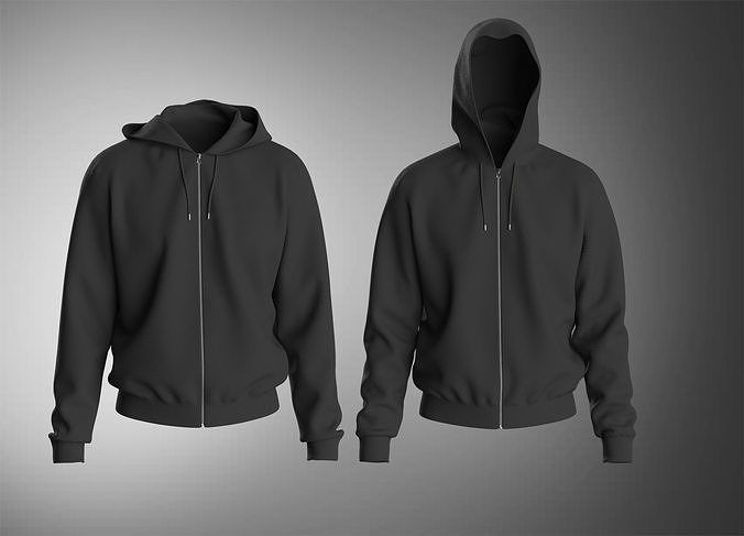 Hoodie Sweat 3D model