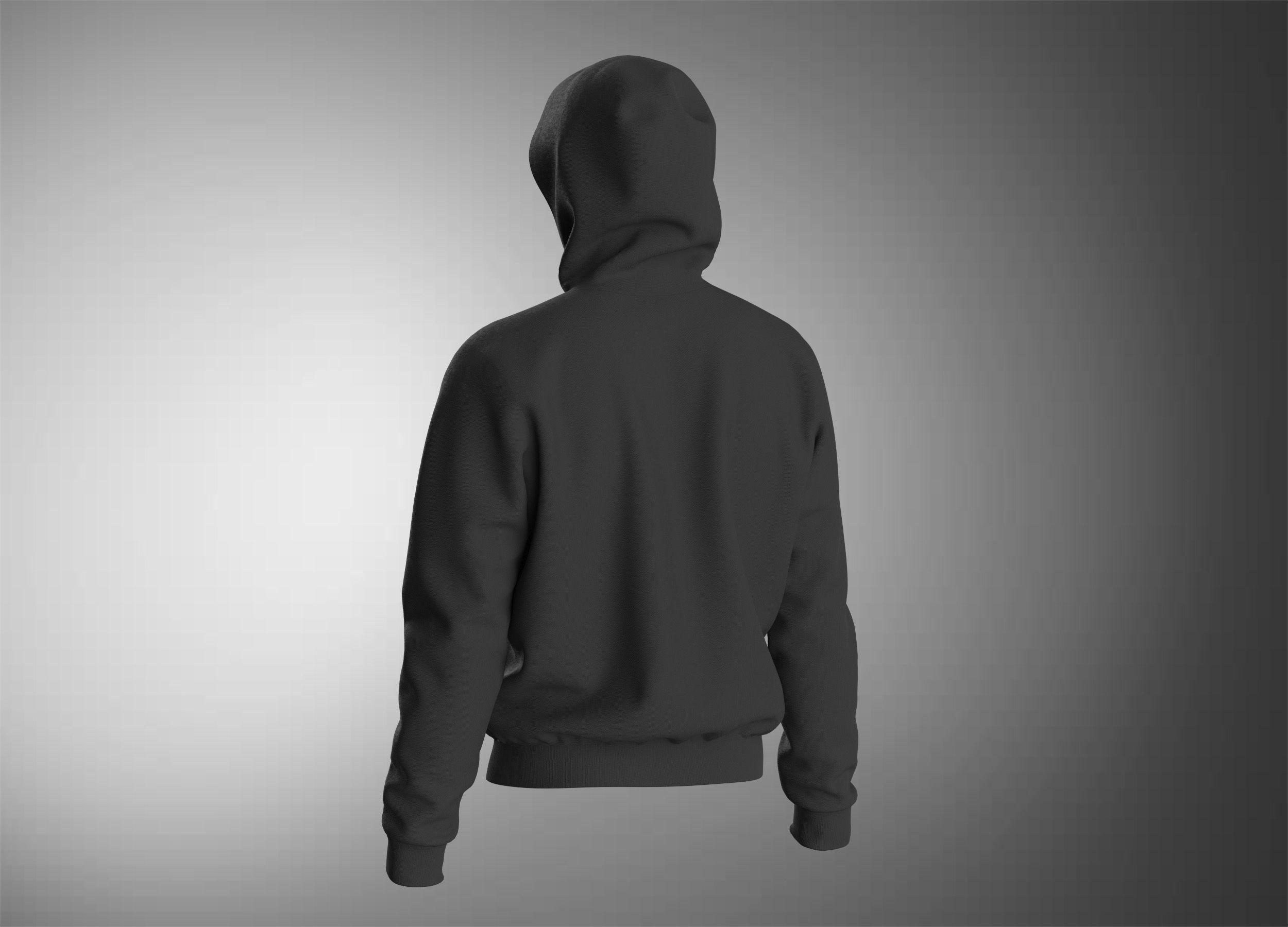 Hoodie Sweat 3D model_2