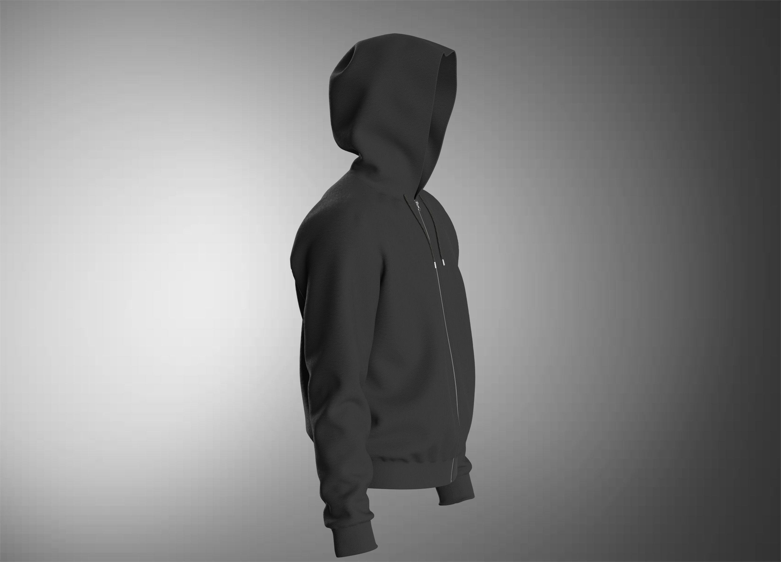 Hoodie Sweat 3D model_26