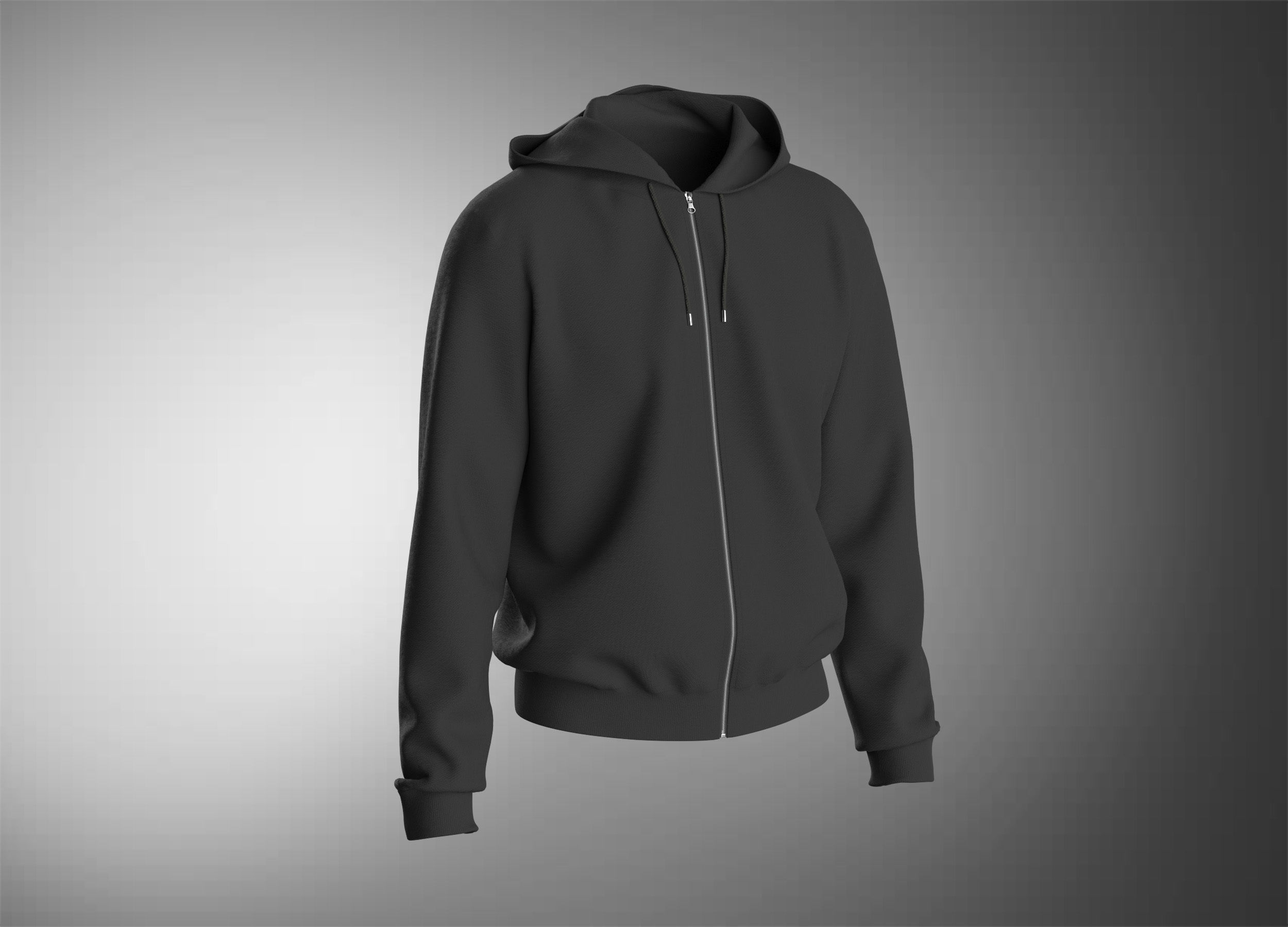 Hoodie Sweat 3D model_10